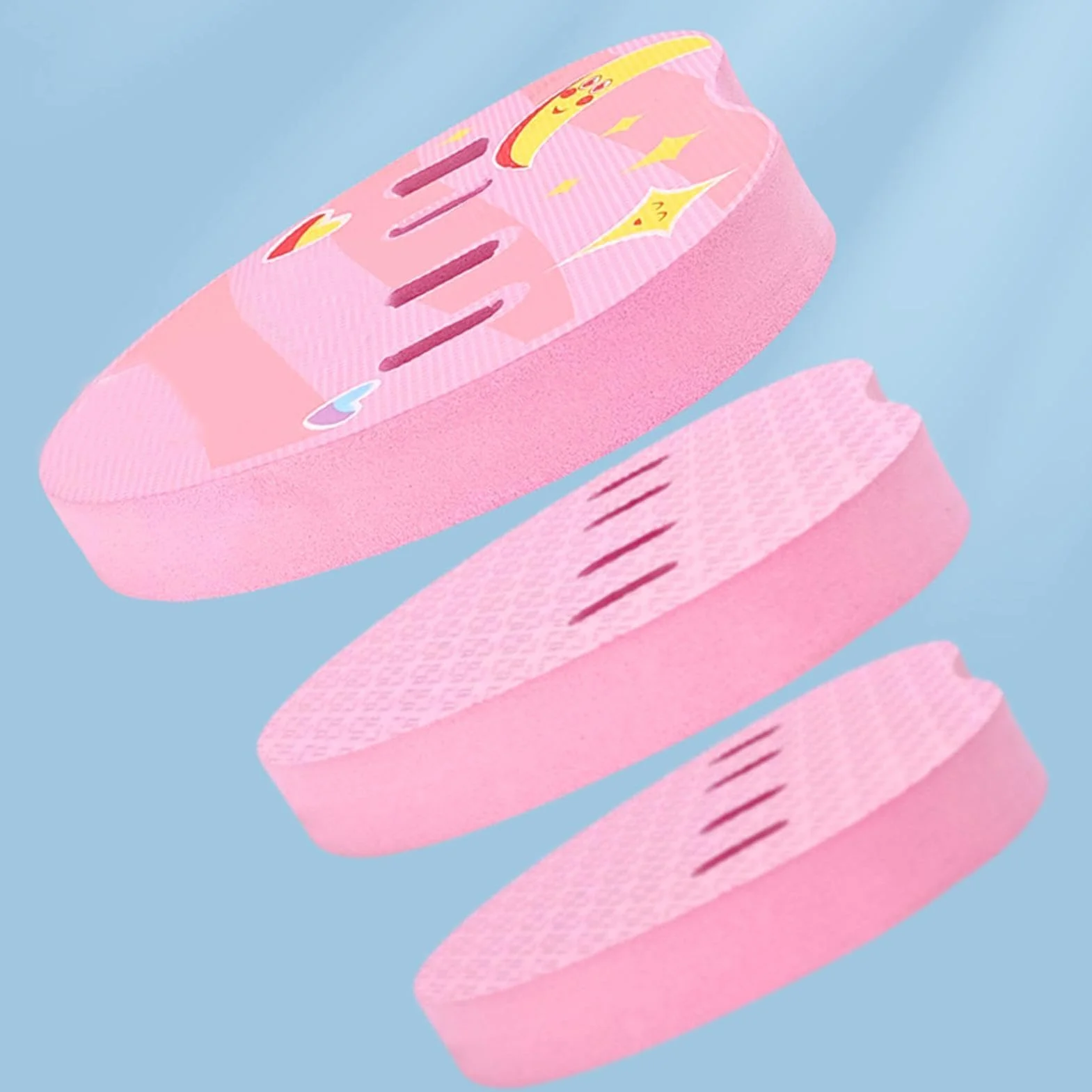 Flotador Espalda Infantil Cinturón Natación,Ergonómico EVA Dibujos Animados 3 Capas Ajustable,Cinturón Entrenamiento Piscina Flotador Espalda | para Piscinas Lagos Playas Y Acuáticas