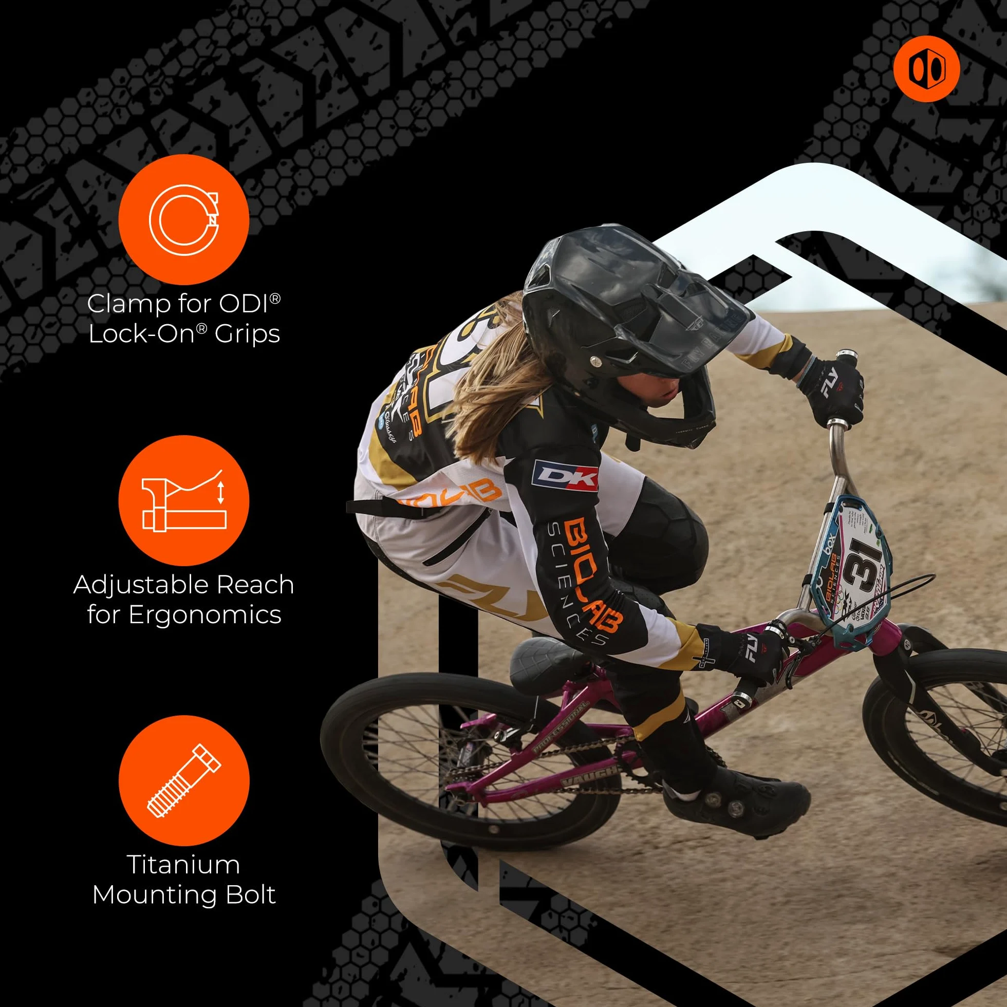 Cycle Group BX-BL130DIMN-RD - Palanca de Acceso Corto Genius