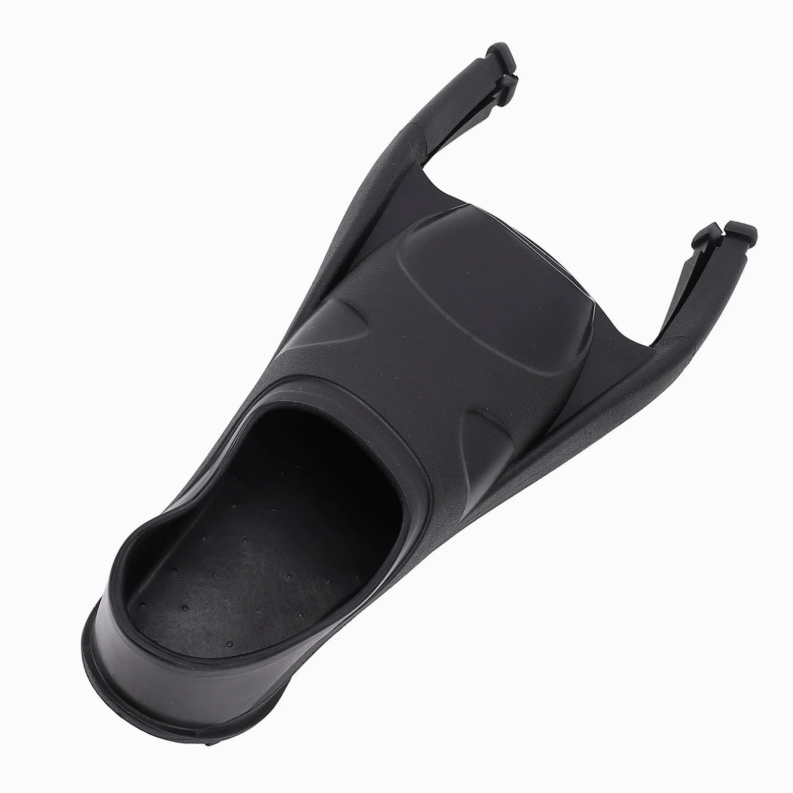 Ejoyous Bolsillo para Pies de Apnea, Bolsillo para Aletas de Buceo de Hoja Larga TPR con Diseño de Costilla Extendida, Doble Drenaje y Ajuste 3D Antideslizante para Buceo y Esnórquel para Adultos