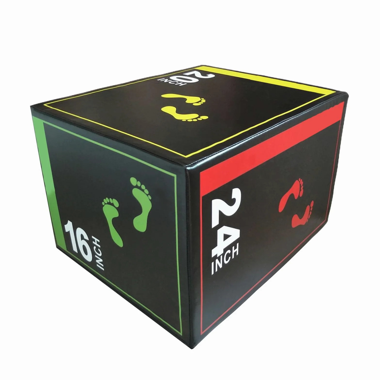 Salto de la caja de ejercicios: caja de ejercicios sin deslizamiento, Equipo de entrenamiento de equilibrio para la jóvenes jóvenes principiantes.
