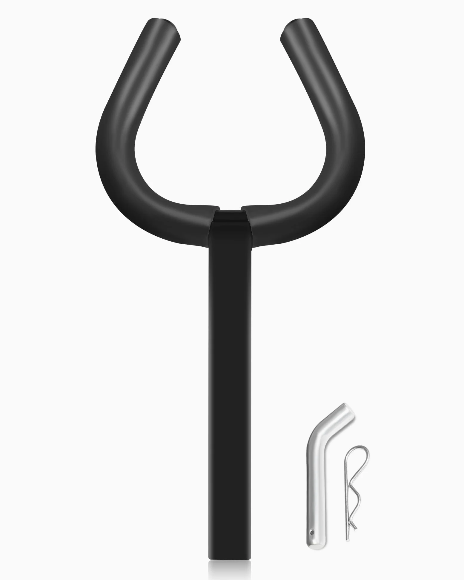Asiento de inodoro de enganche de remolque, asiento de inodoro de enganche portátil, apto para receptor de enganche de remolque de 2 pulgadas, conveniente para uso de emergencia cuando acampas,