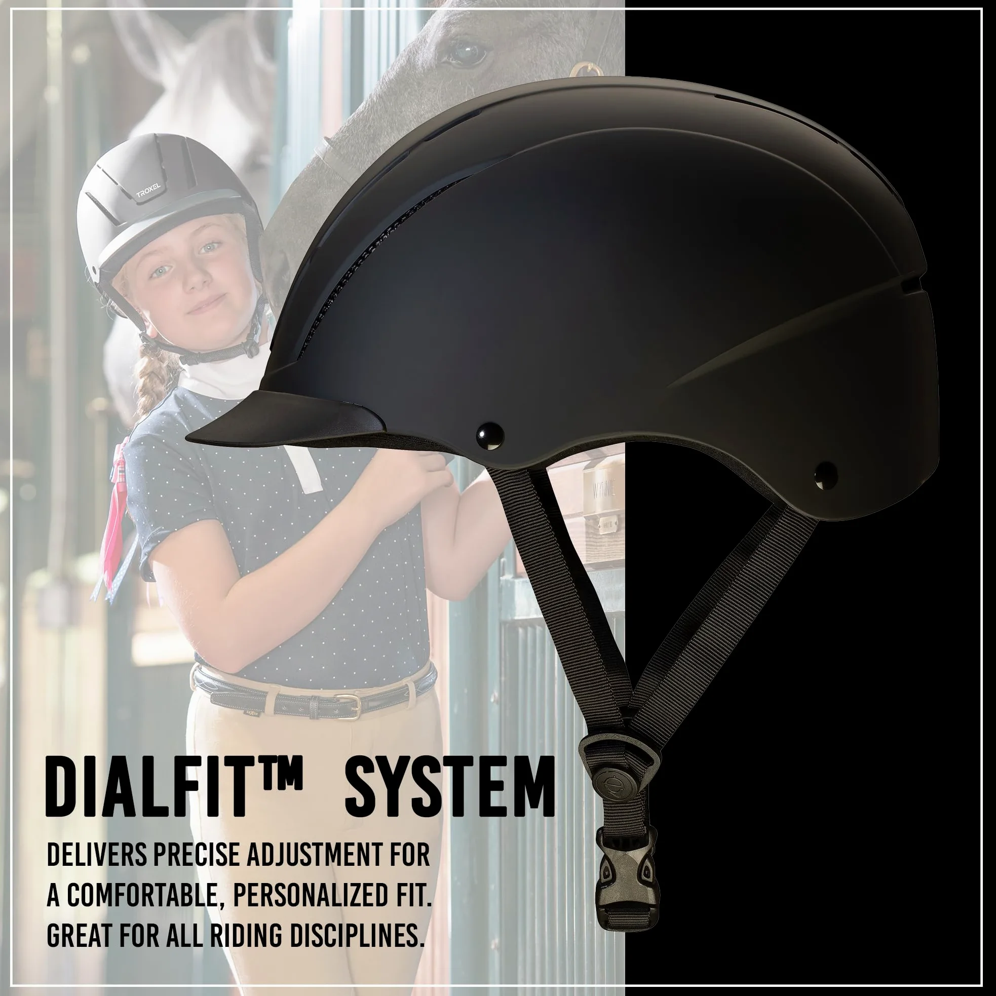 TROXEL Performance Headgear Troxel Spirit-Casco de equitación, Mujeres