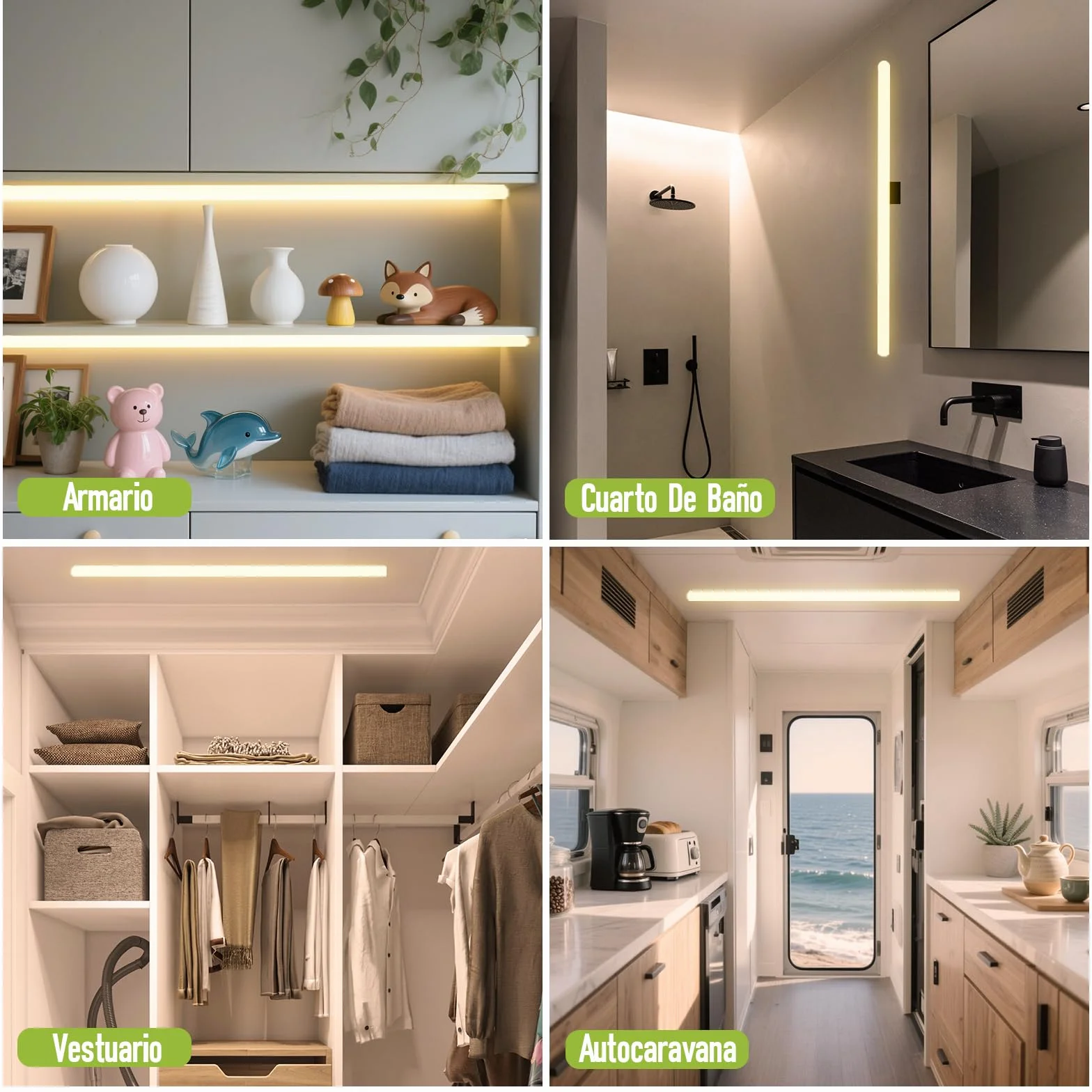 Linestra LED S14D 50cm 12W 1100LM Blanco Cálido 2700K LED Lineal Lámpara 180° S14S Bombilla Tubo 1 Casquillo