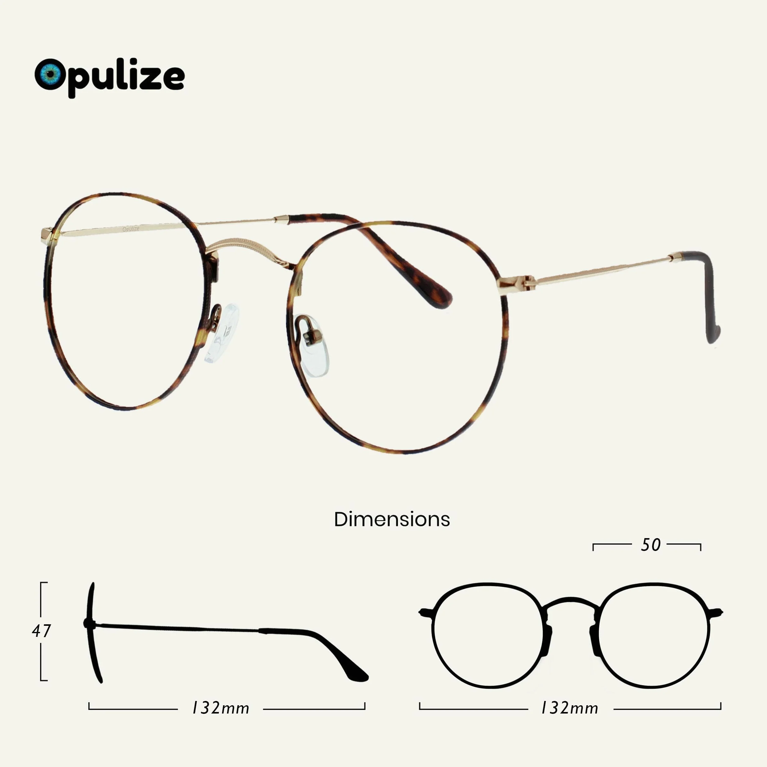 OPULIZE Sol Gafas Luz Azul Montura Retro Filtro Azul Hombre Mujer Mejoran Sueño Reducen Dolor Cabeza PC Videojuegos
