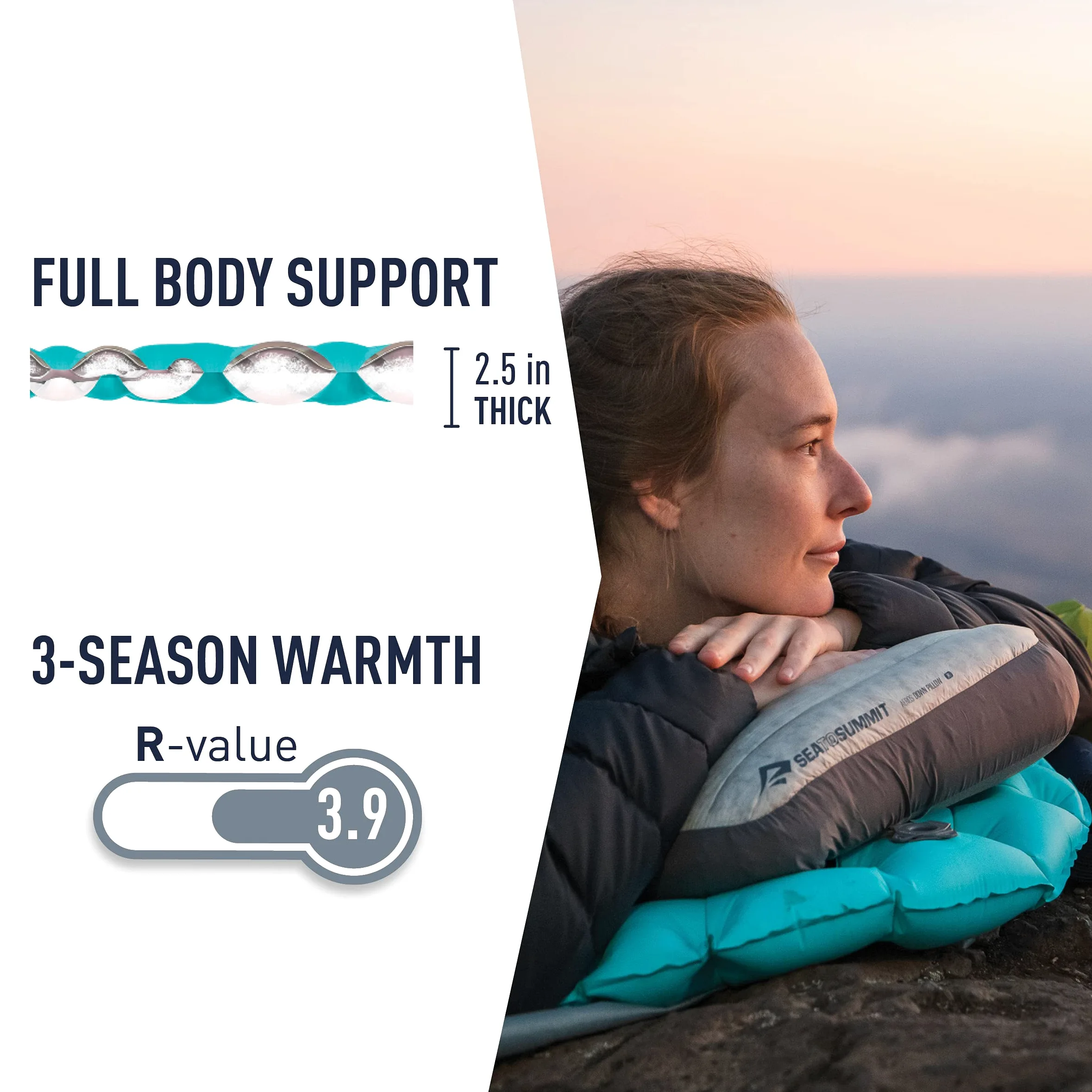 Sea to Summit Comfort Light Insulated - Colchón hinchable para mujer