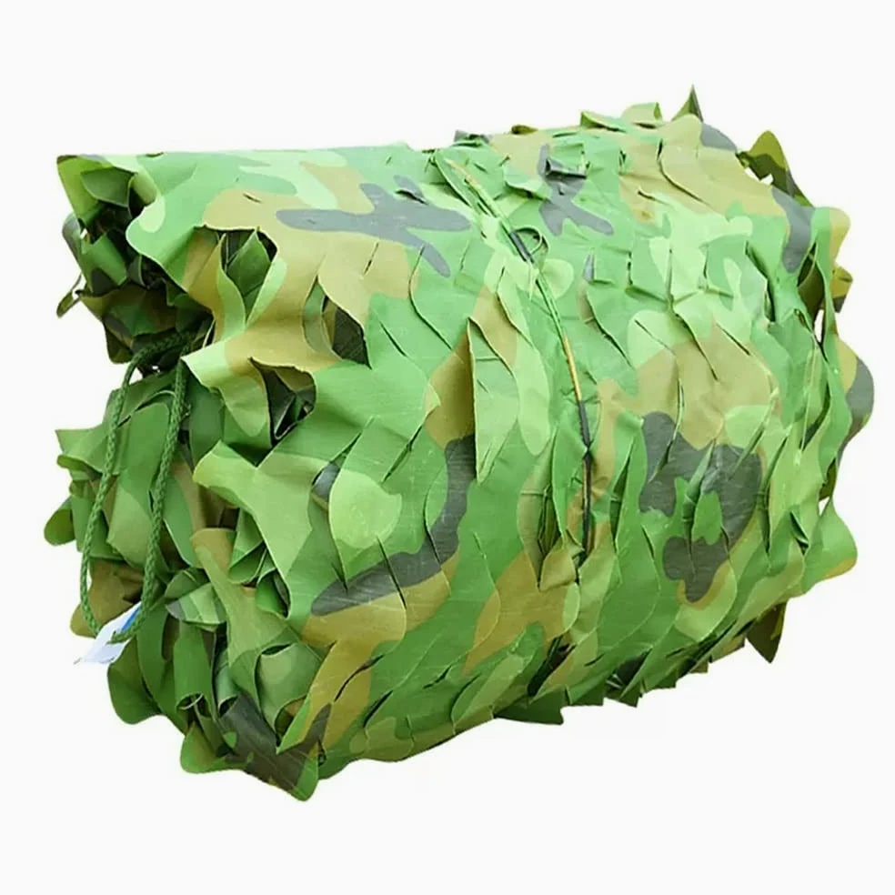 Red de Camuflaje Forestal de 4 m (10 × 13 pies), Red Militar de Camuflaje, Redes de protección Solar para Caza, Red de Camuflaje para Tiro y Acampada, Redes de Malla para Ciervos