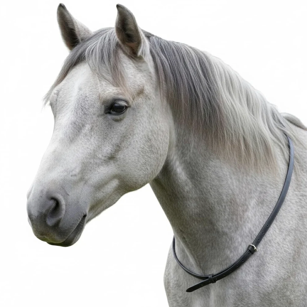 Correa de cuero para el cuello para montar a caballo, equilibrio Pony Cob Full