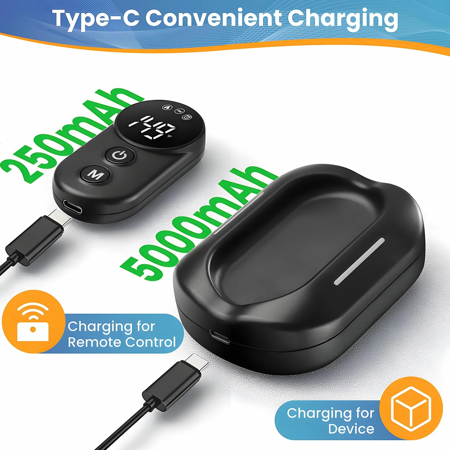Masajeador de hombros con almohadilla térmica, 5 niveles de calentamiento, 5 modos de vibración, batería 5000 mAh, ajustable