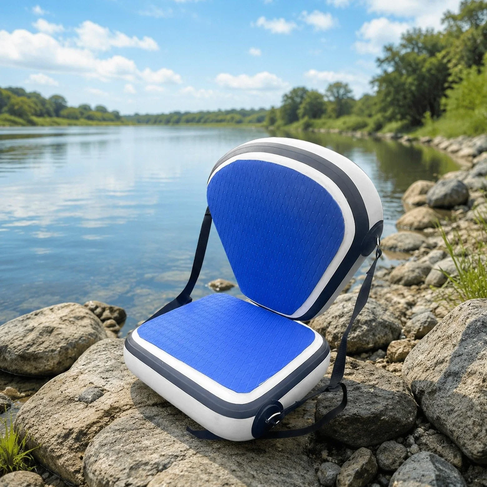 Asiento Hinchable para Kayak, Accesorio Práctico Y Versátil para Tablas de Paddle Surf.