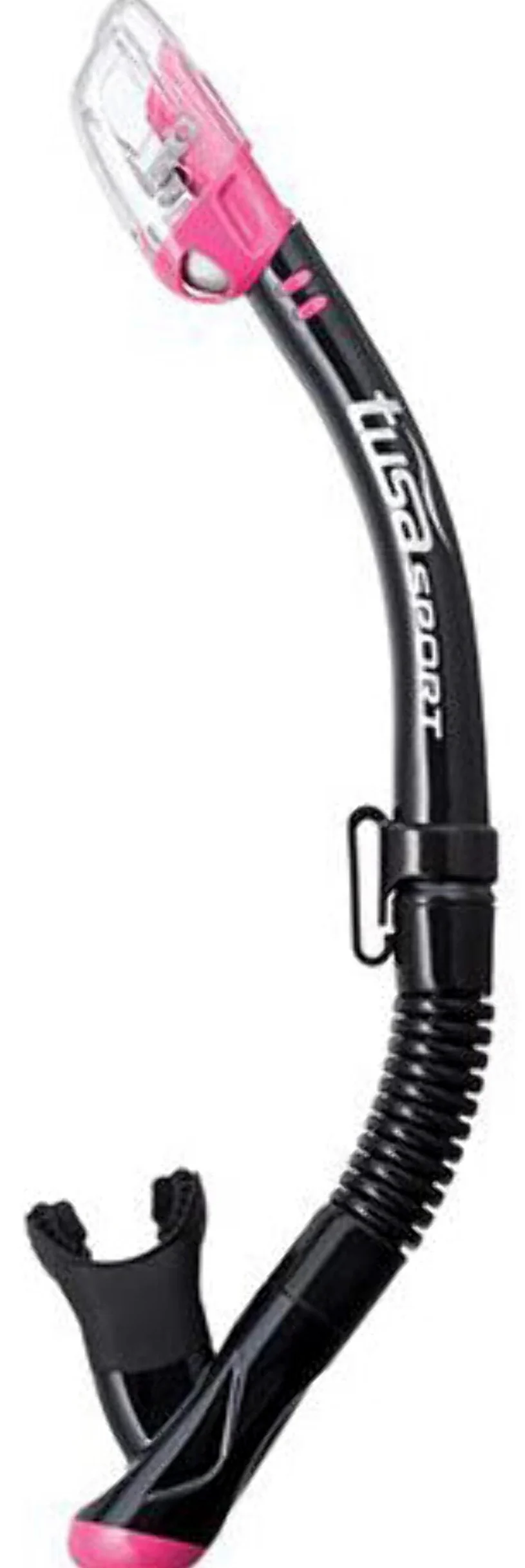 Tusa Sport Serene Dive Mask and Snorkel Set Adult Black Series (UC1625) Black/Fishtail Blue