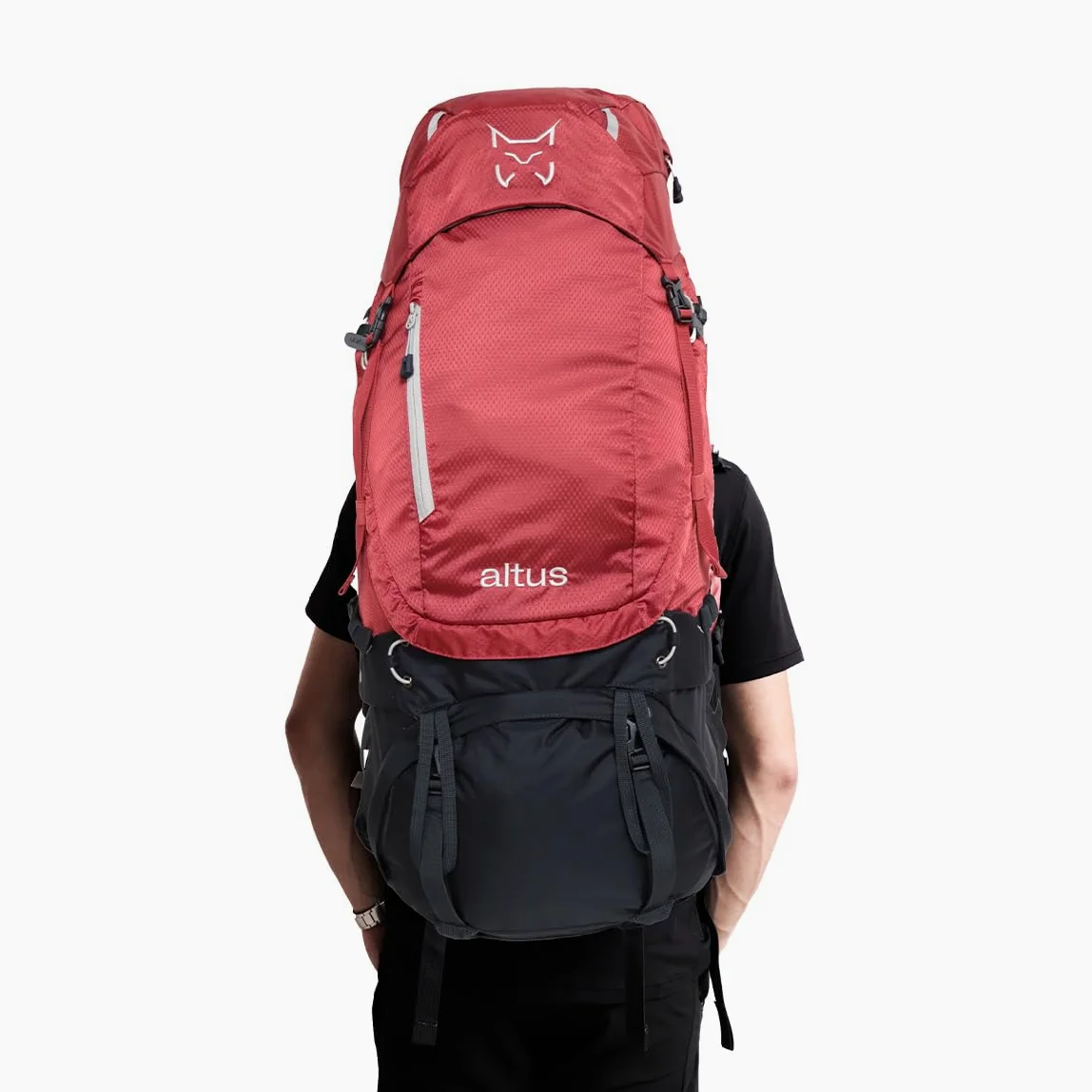 ALTUS Lhotse 50 K30 Mochila de Montaña y Trekking 50 Litros Unisex | Espalda Regulable y Transpirable, Apertura en U, Acceso Inferior, Portaesquís