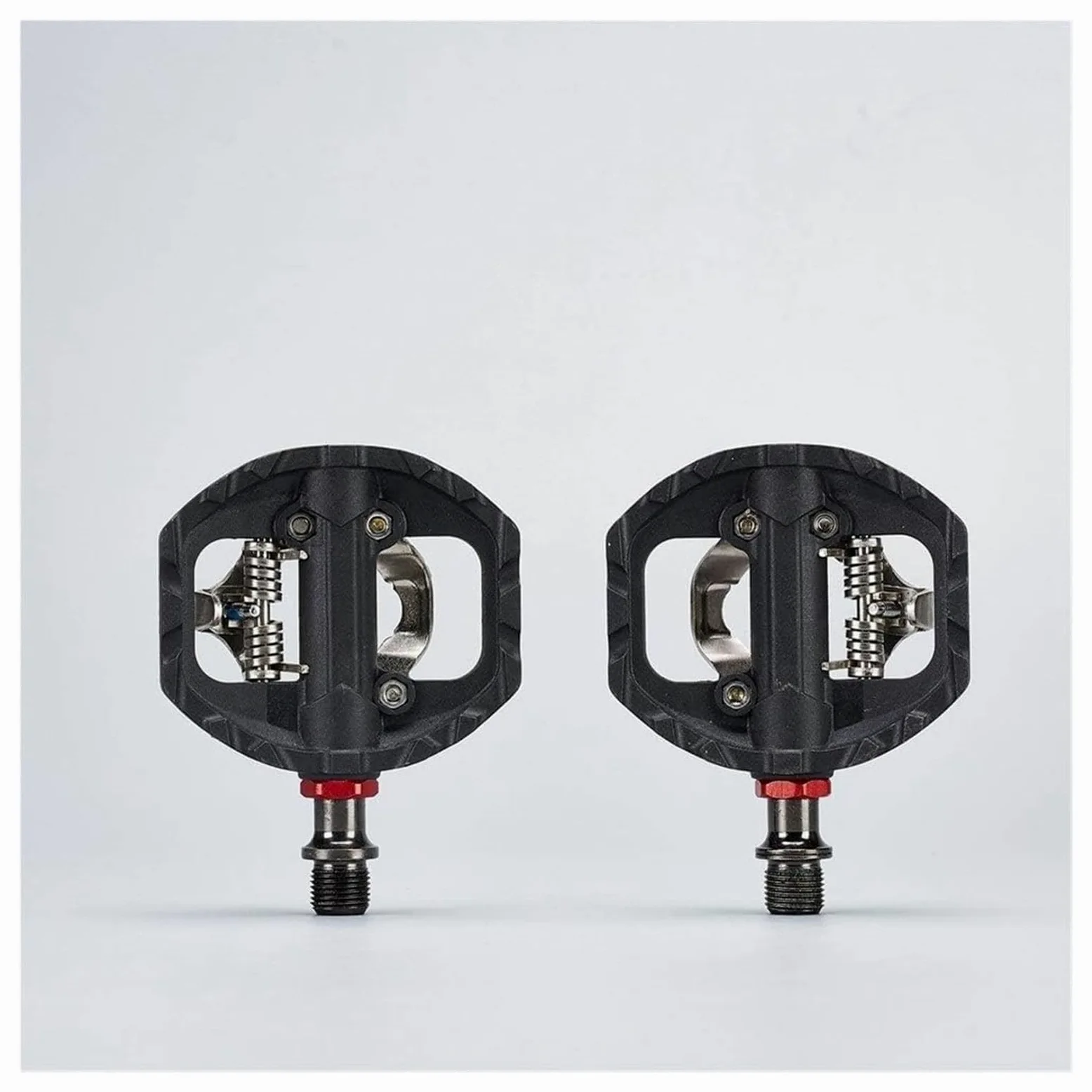 Pedales de Bicicleta, Pedal MTB, autoblocante, automático, Adaptadores Doble Plataforma con Cala para