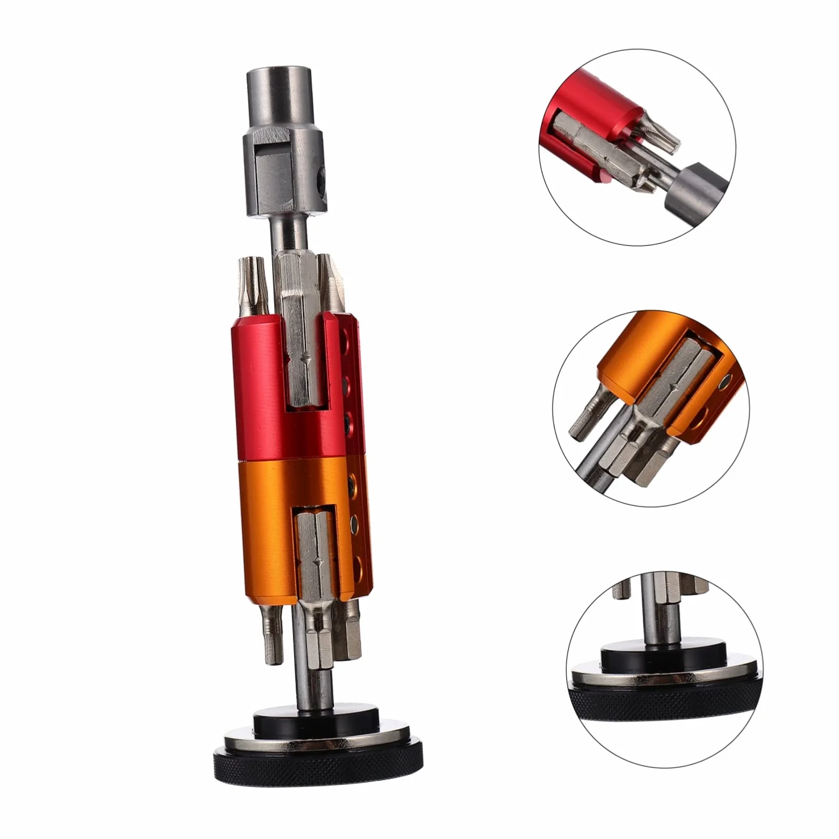 VANZACK 2 Uds Herramientas para Destornillador para Bicicleta De Montaña Herramienta De Reparación para Remache De Cadena Herramienta De Reparación Invisible Llave T25 Destornillador