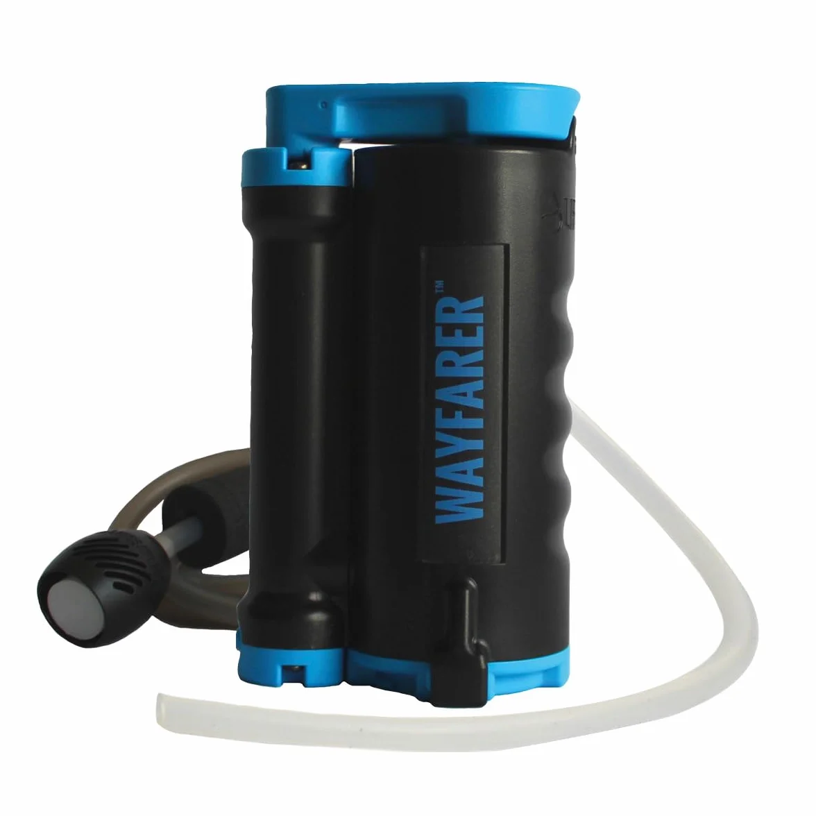 LifeSaver Wayfarer - Purificador de Agua Portátil Compacto y Liviano, Kit Supervivencia para Camping y Aventura, Filtro de Agua de Mano, Elimina el 99,99% de Bacterias y Microplásticos