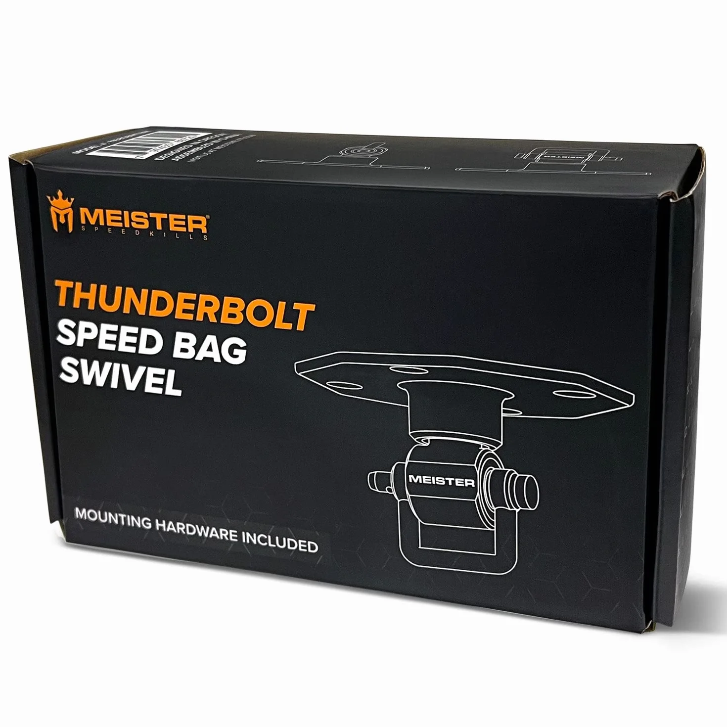 Meister SpeedKills Thunderbolt - Bolsa de Velocidad giratoria con Triple rodamiento