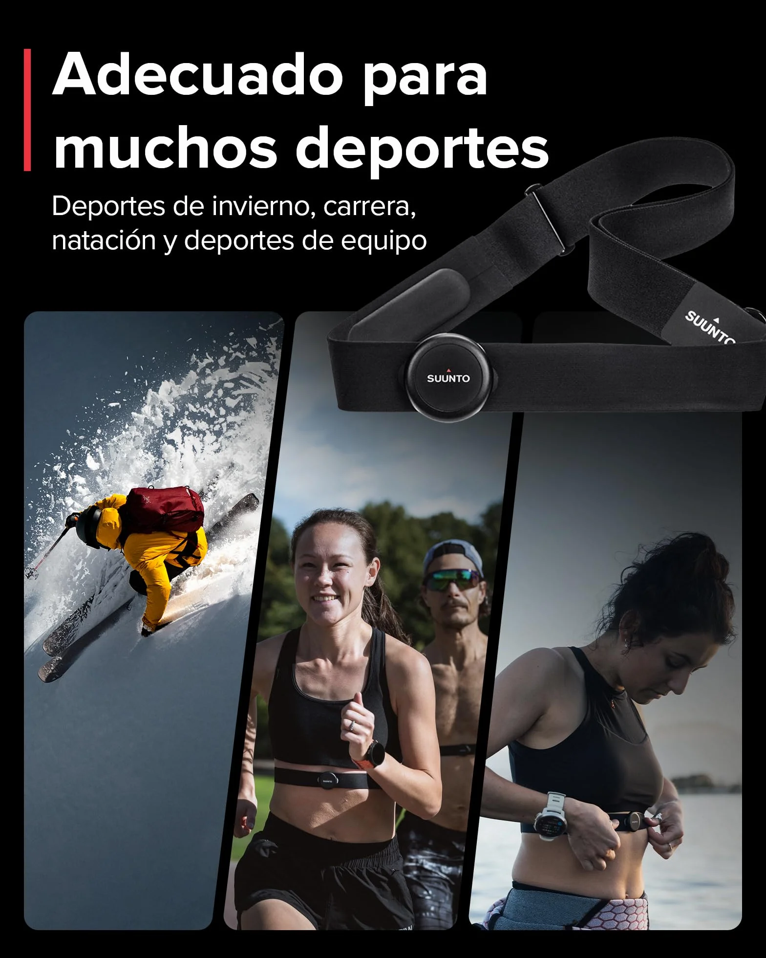 Suunto Smart Heart Rate Belt Black M