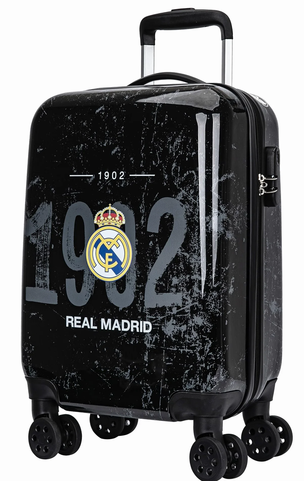 Real Madrid Maleta de Cabina Real - Colección Oficial 19 Pulgadas