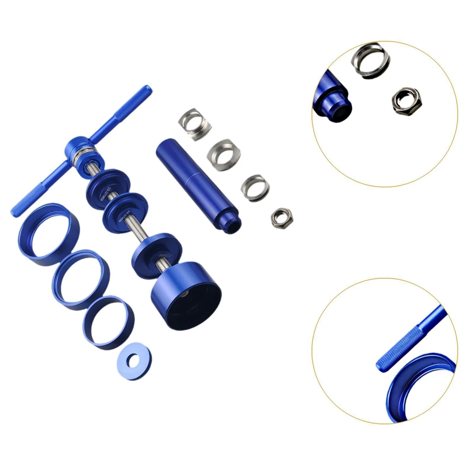 Juego de Herramientas para La Instalación Y Extracción del Eje de Pedalier, Extractor de Eje de Pedalier para Bicicletas 6805 Y 6806, Herramienta de P