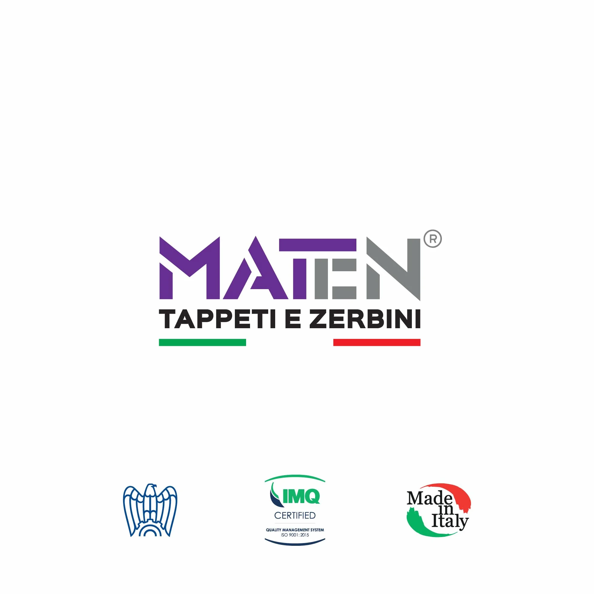 Alfombrilla de Garaje para Moto Personalizable MATEN PVC Impreso, Base de Gel Antideslizante, 3 mm, Fabricada en Italia