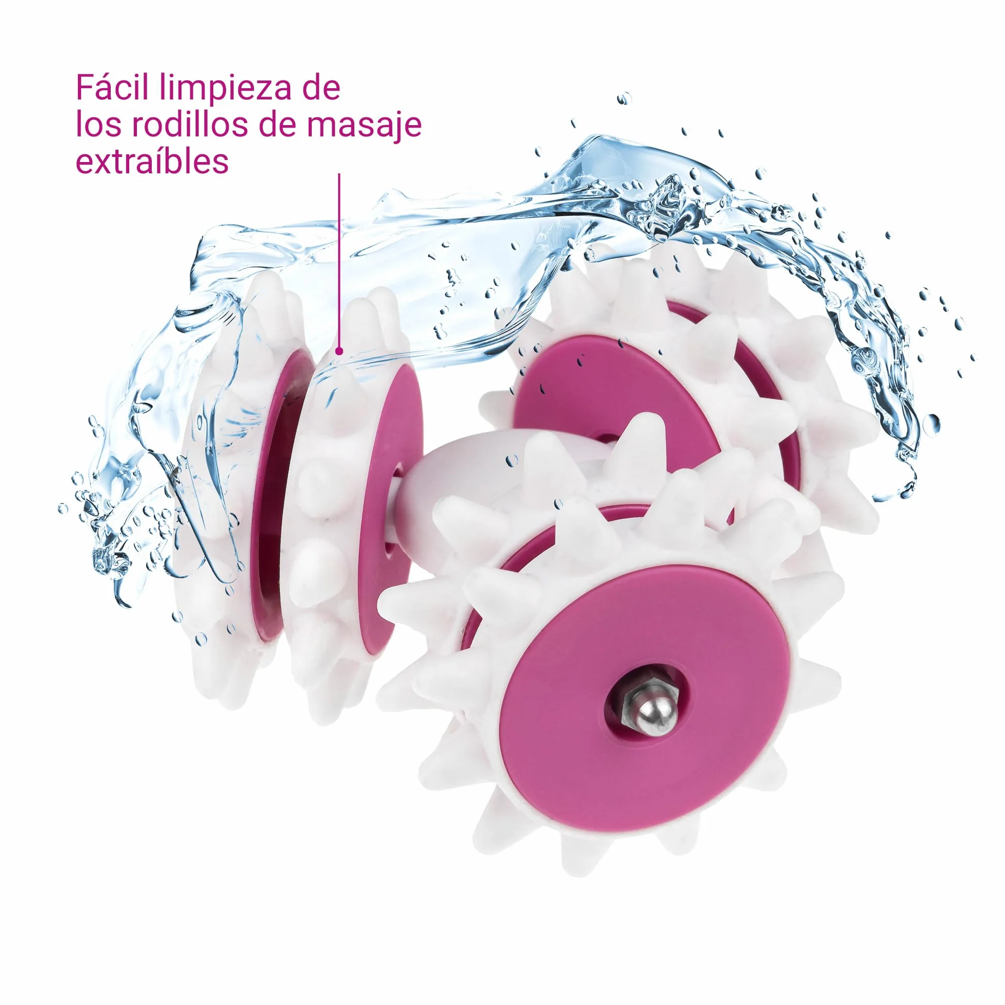 Medisana AC 850 Masajeador para celulitis con 6 rodillos rotativos y 2 intensidades