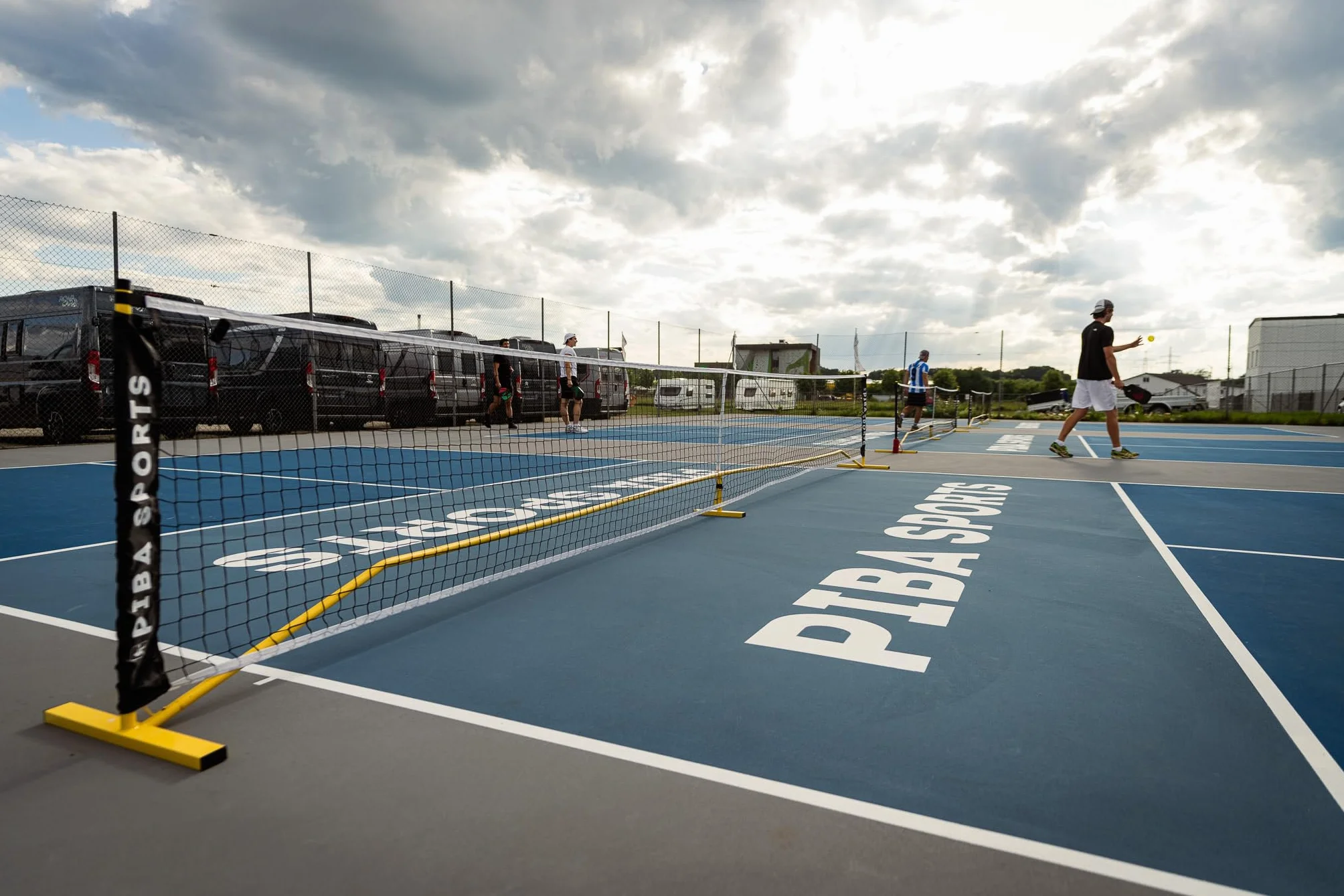Red de Pickleball Premium Tamaño Oficial de Torneo Portátil Resistente