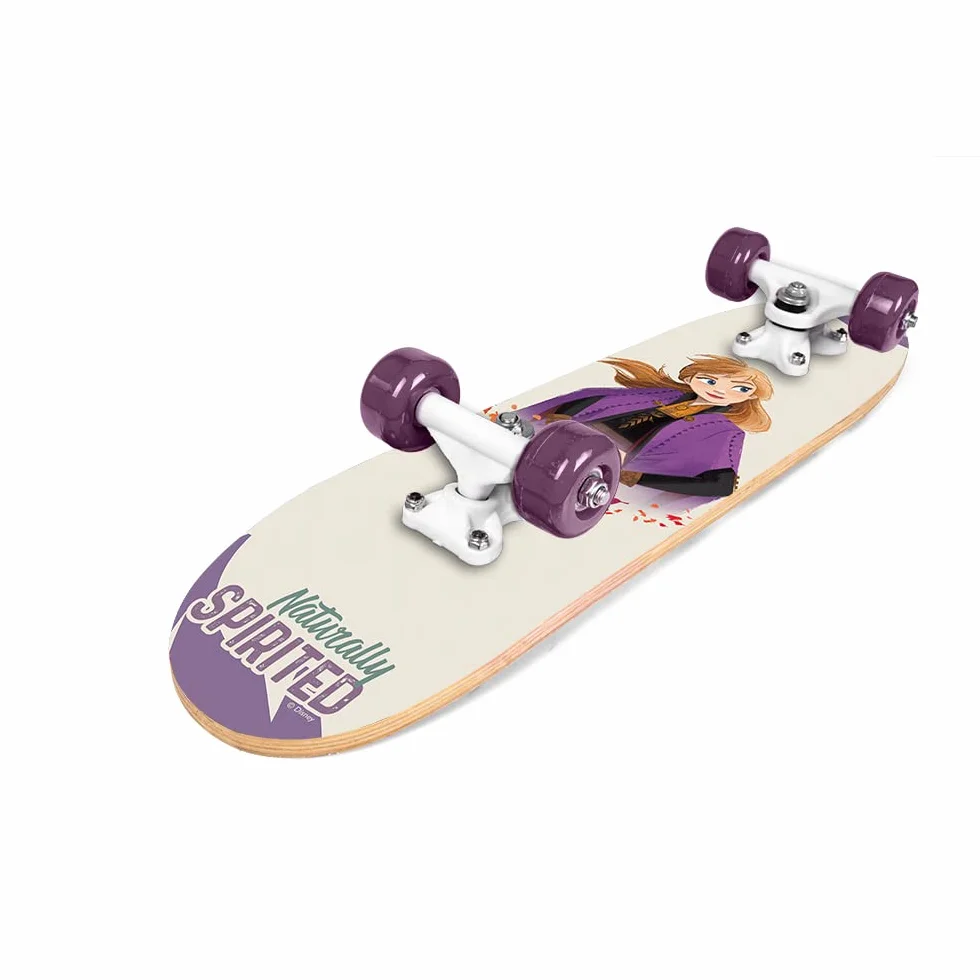 Monopatín de Madera Frozen 61 x 15 x 8/10 cm (9955)