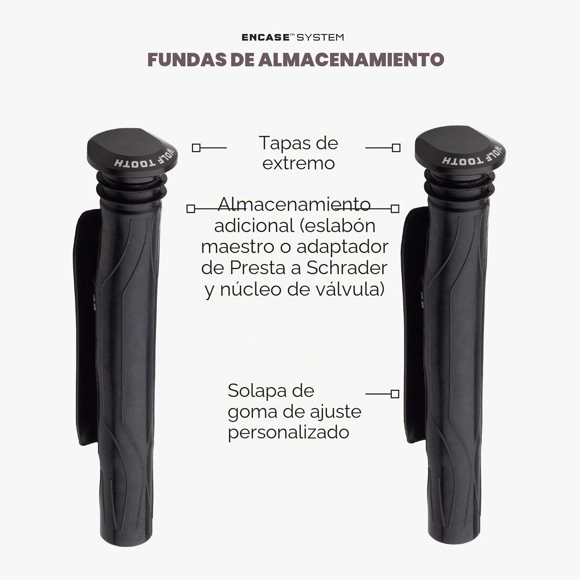 Encase Wolf Tooth Herramienta Bicicleta | herramientas multifunción para bicicleta