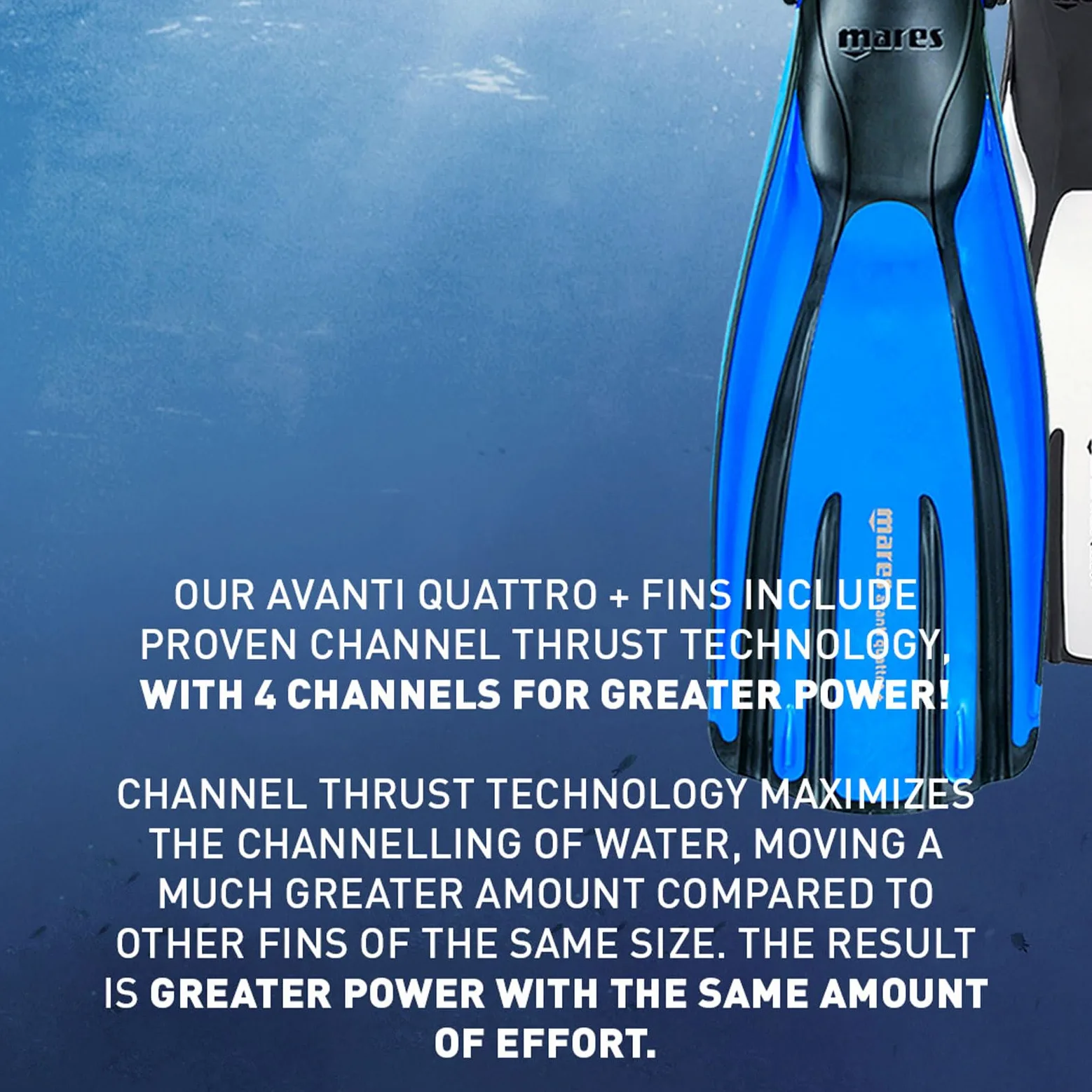 Mares Avance Quattro +, Aletas Unisex Adulto