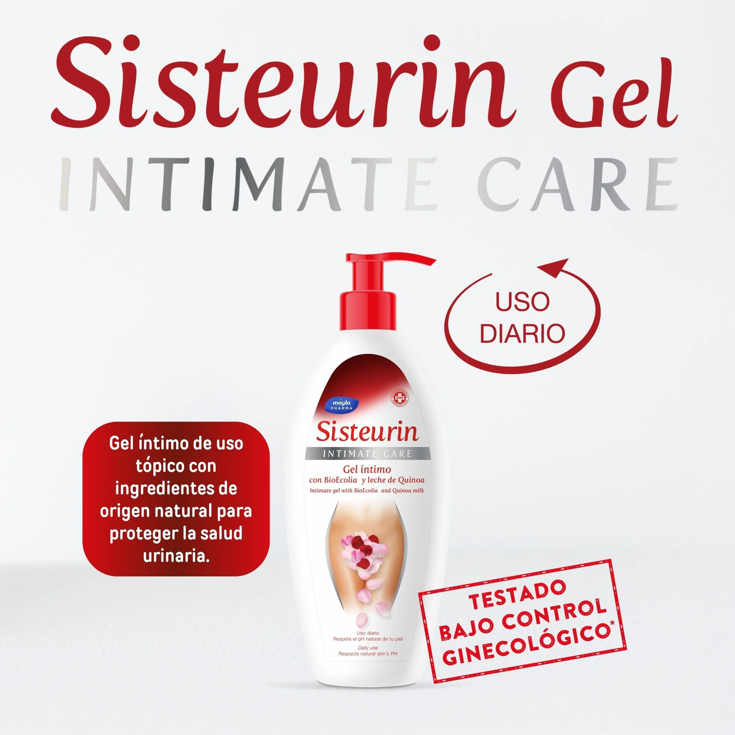 Higiene Íntima Gel 500ml Alivia Picor Prevención Reinfecciones Vaginales Urinarias