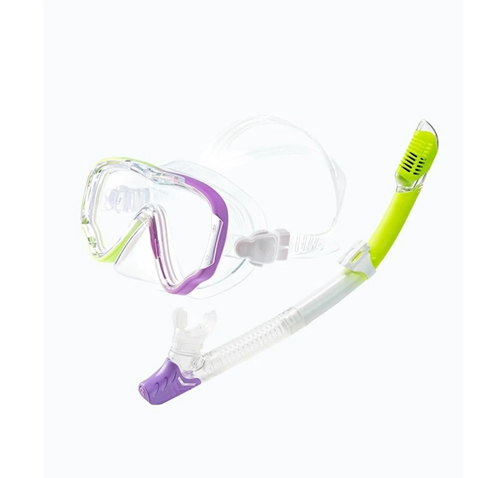 Buceo Máscara de Buceo y Snorkel Gafas de Buceo Gafas de natación Juego de Tubos Easy Breath Máscara de Snorkel Máscara de Snorkel(Red)