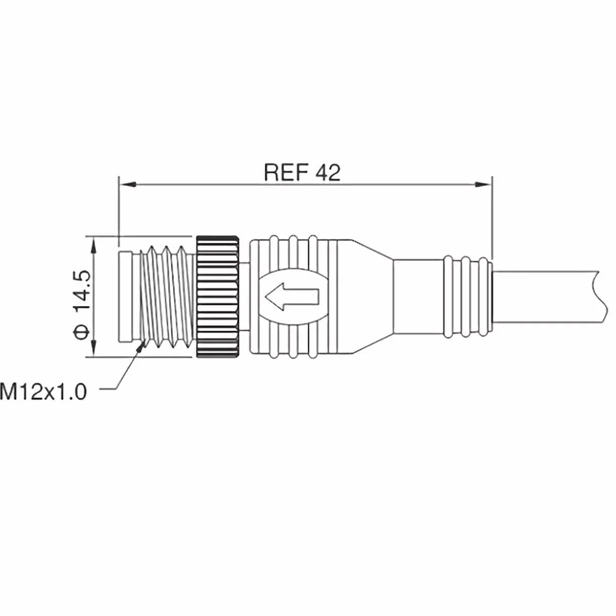 NMEA 2000 (N2K) 1 metro, columna vertebral o caída, cable para redes Lowrance Simrad B&G Navico y Garmin.