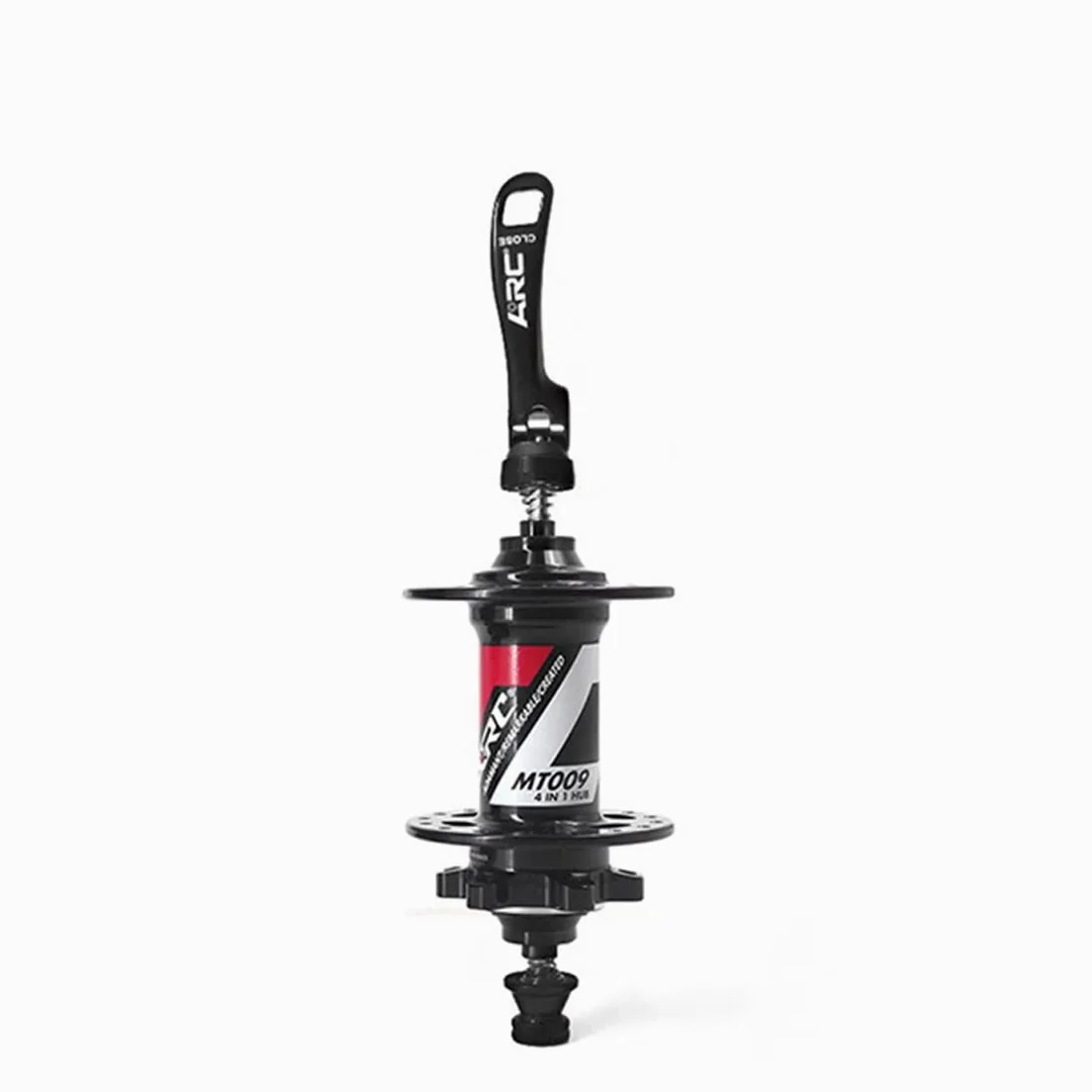 Buje MTB de 28/32/36 Orificios para Freno de Disco, con rodamientos sellados de liberación rápida para Cassette de 8, 9, 10 y 11 velocidades (Color: Negro, Tamaño 36H)
