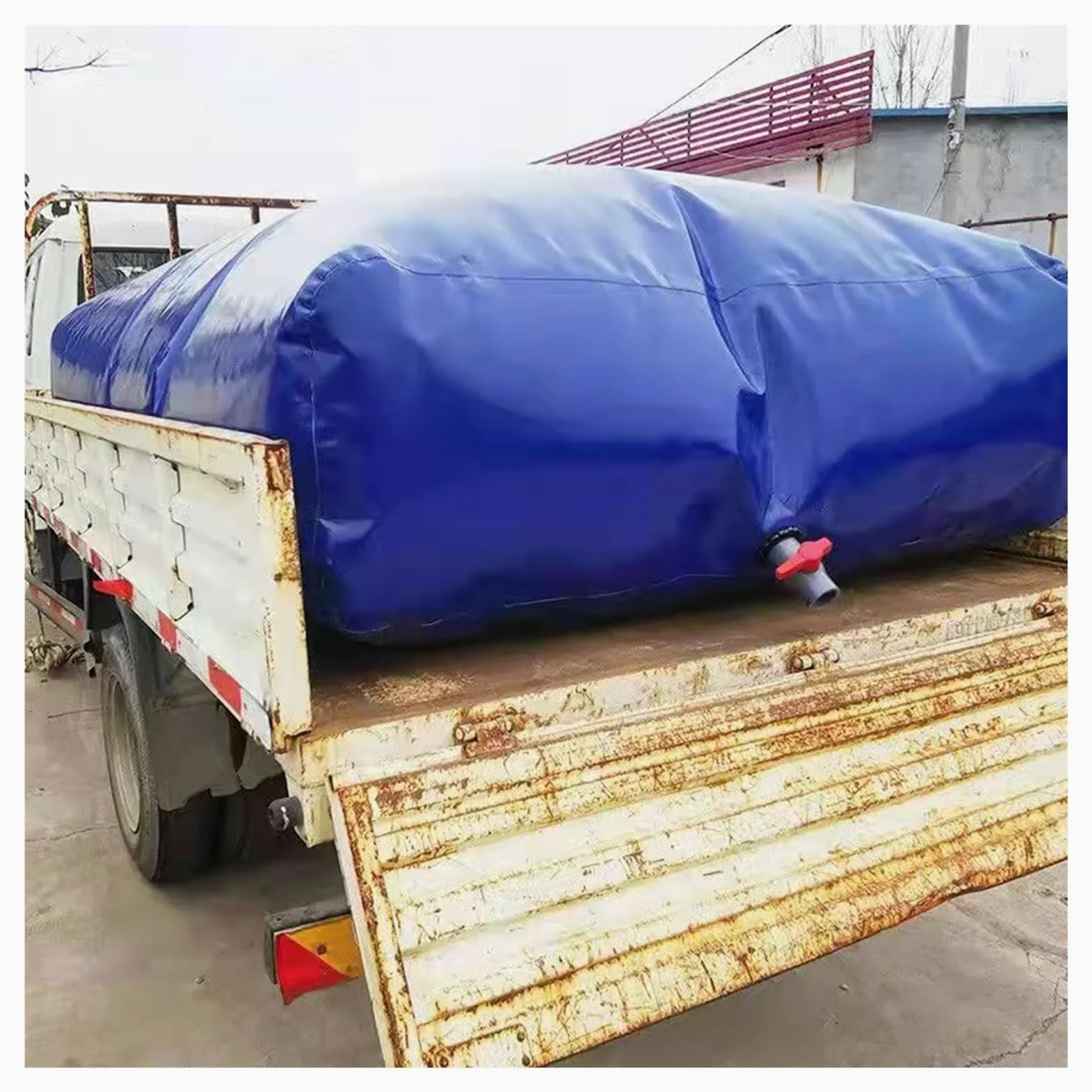 Contenedor de Agua Bolsa Tanque Vejiga Extra grande Tanque de agua para vehículos recreativos 1000L 2000L 3000L 5000L 8000L 10000L, Vejiga de almacenamiento de agua para riego de construcción agrícola