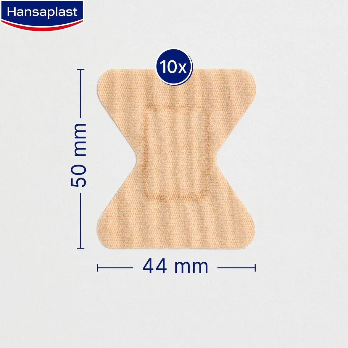 Hansaplast Apósitos adhesivos Fingertip Elastic para dedos, extraflexibles, repelentes al agua, 10 unidades