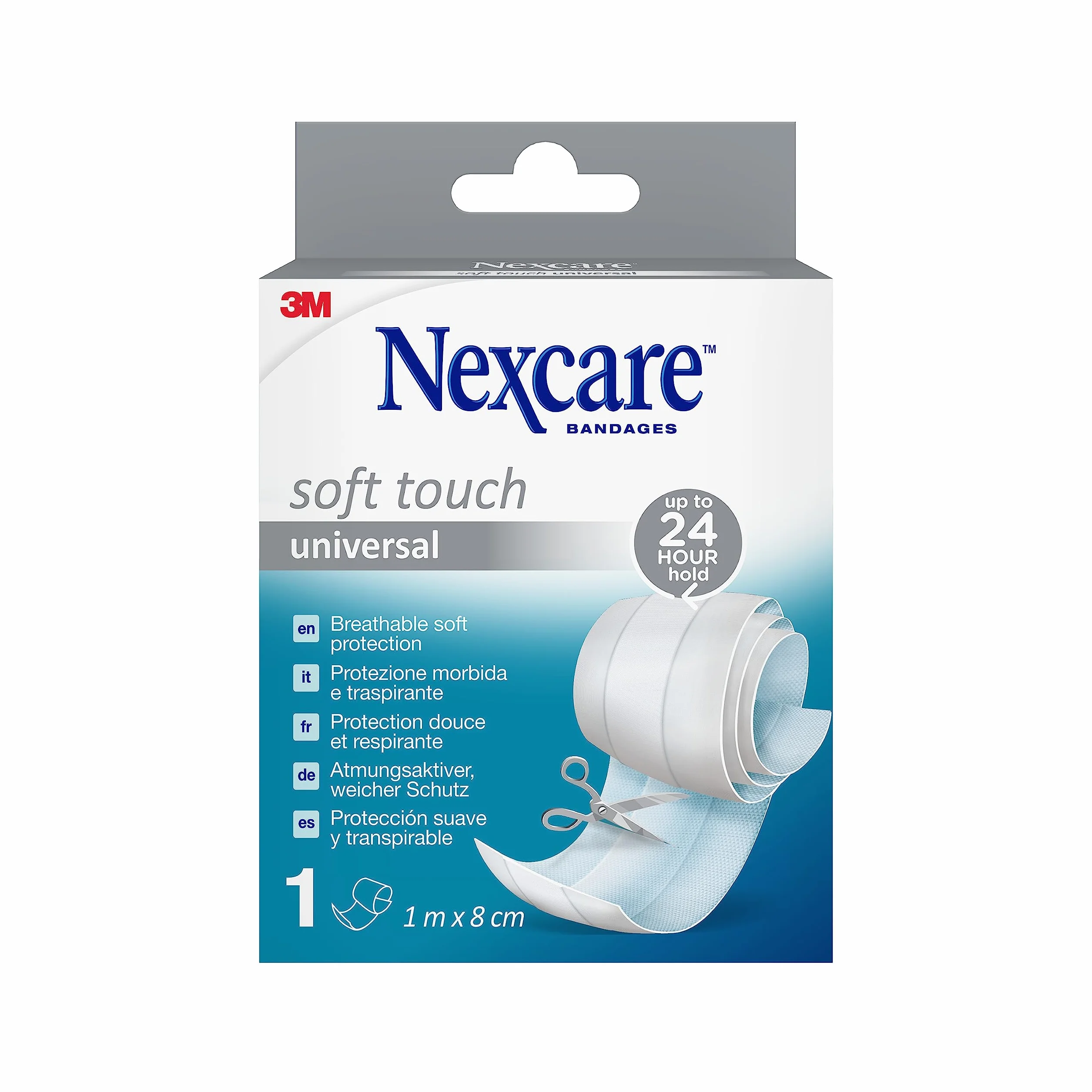 Nexcare Universal Soft Touch tiras 1 m x 8 cm
