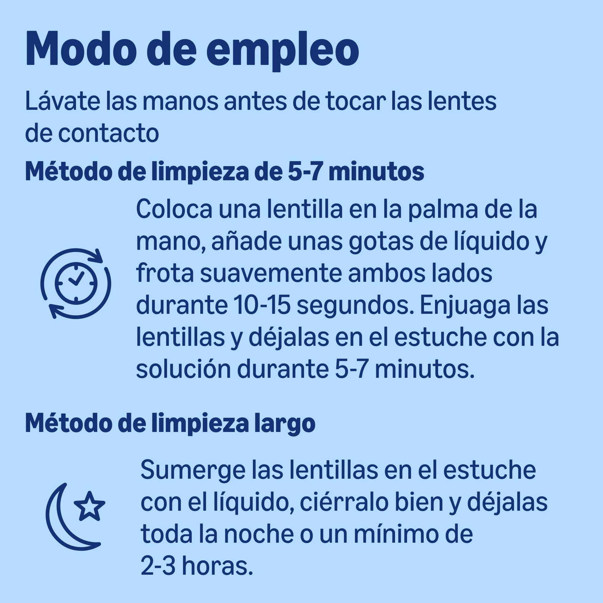 Amazon Solución única hialuronato sódico lentes de contacto blandas 3 x 360ml