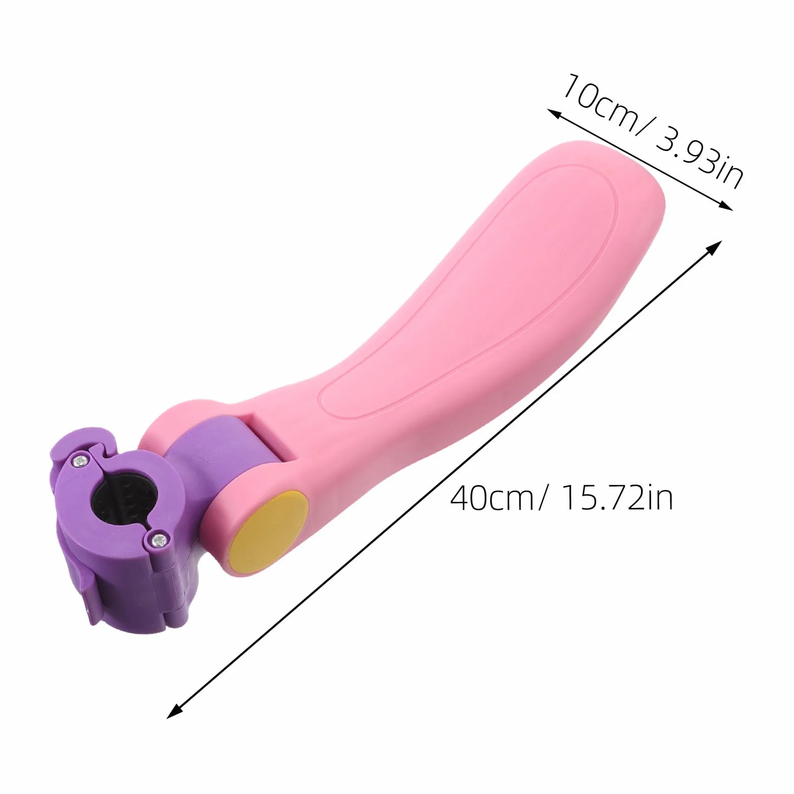 Asiento para Scooter Infantil de Plástico Rosa, Accesorio Portátil Fácil Instalación para Viajes y Uso al Aire Libre