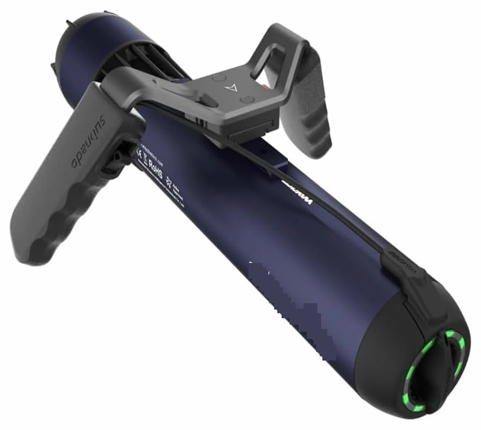 Scooter Submarino, Patinete Submarino Lite, Patinete de Buceo for Deportes acuáticos con asa extraíble, Compacto y portátil