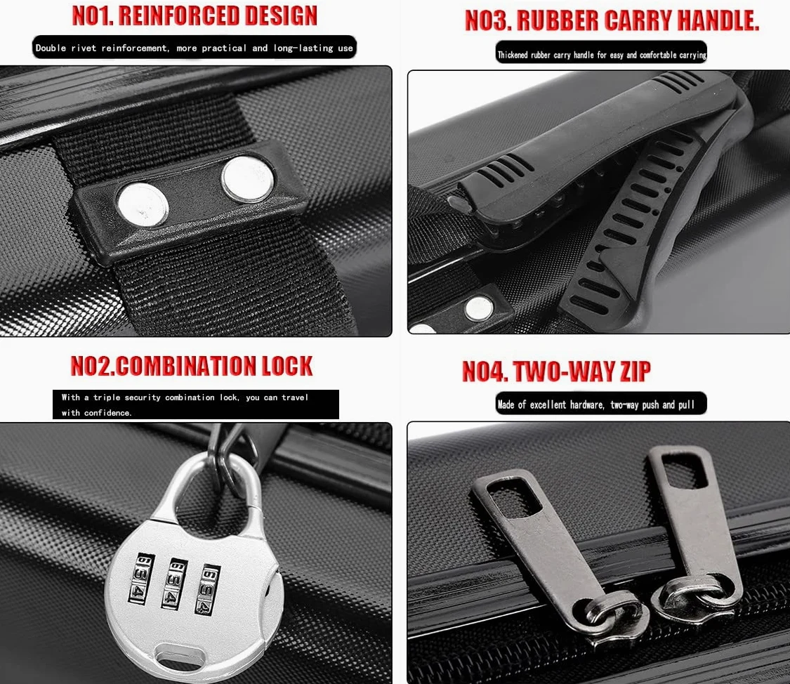 REMEK Rifles Fundas Rígidas Táctica, Estuche De Rifle Pistola Duro Ultra Protectora Bolsa Rígida para Rifle Armas Largas Almacenamiento Cajas Impermeable A Prueba De Golpes Protector