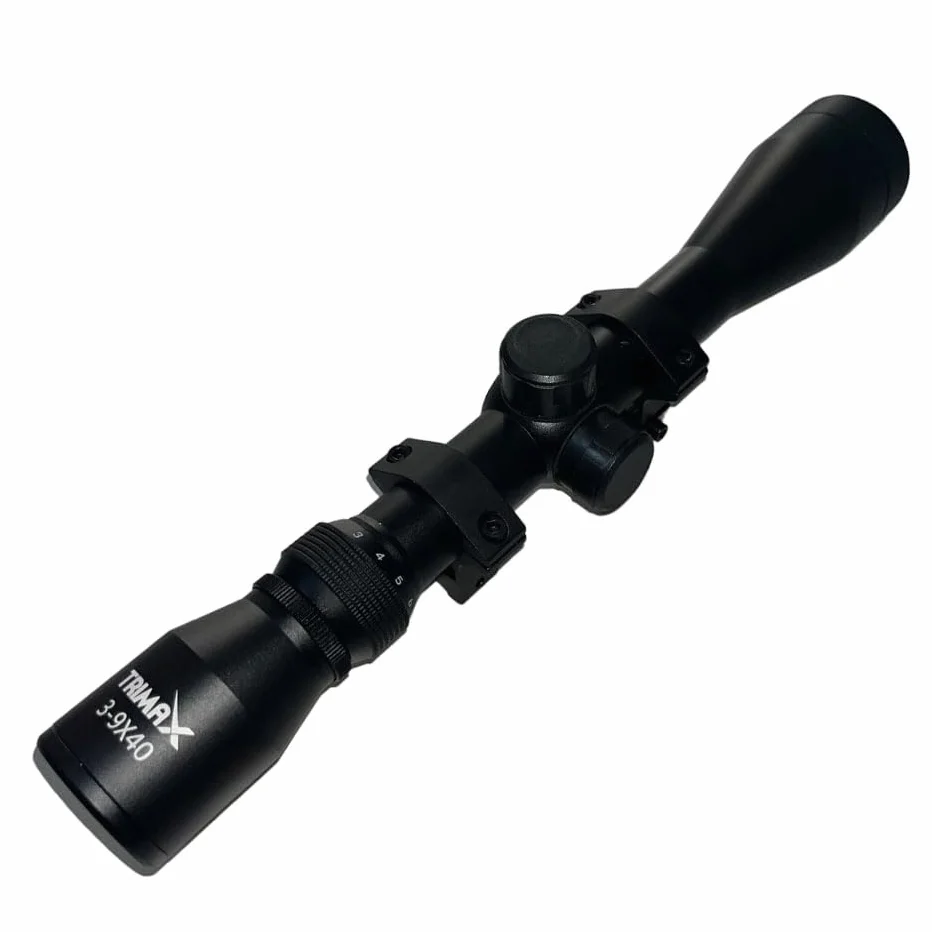 Visor Telescópico 3-9×40 TRIMAX para Escopetas, Rifles, Carabinas y Pistolas de Aire Comprimido 11mm