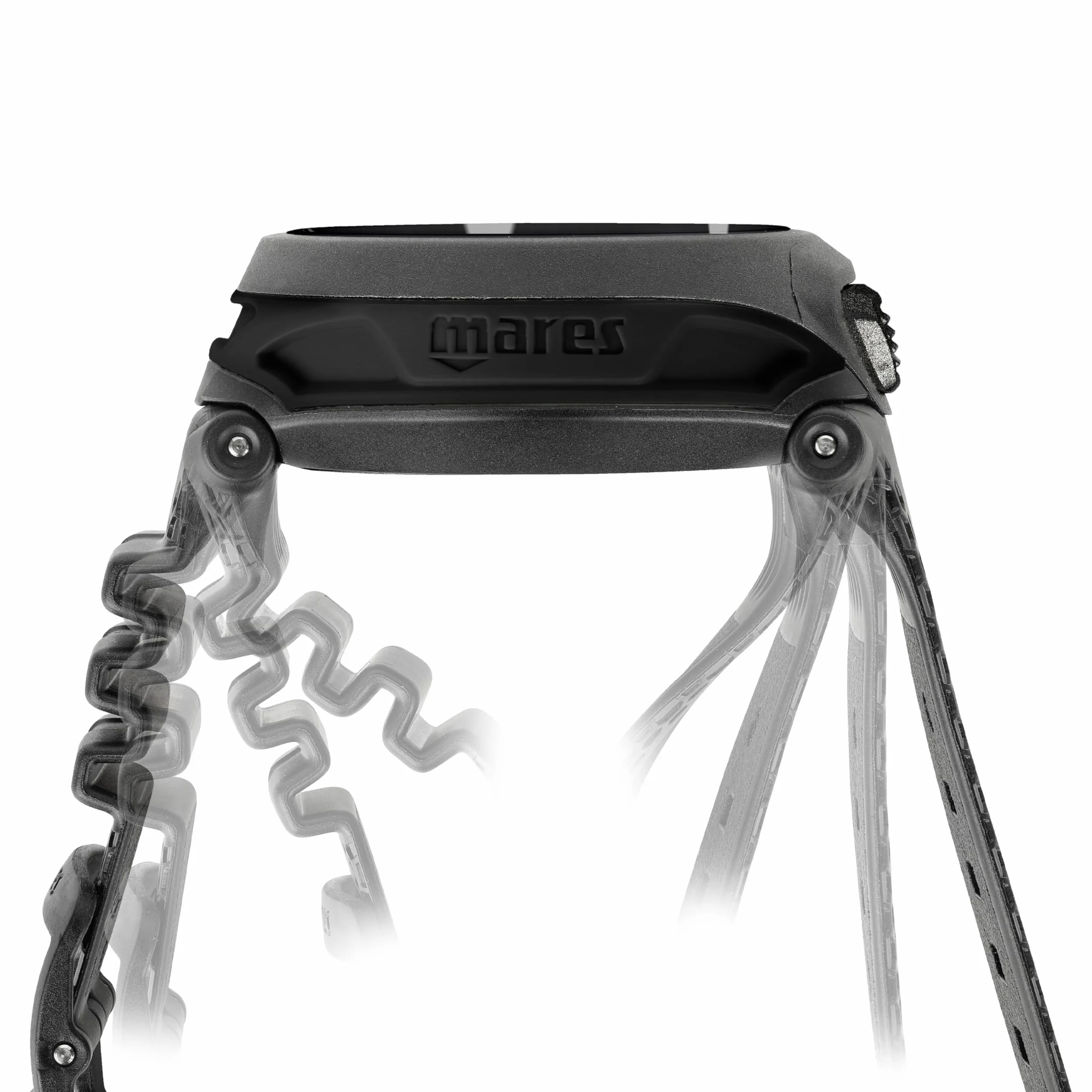 Mares Puck Lite - Ordenador de Buceo para Principiantes Nitrox 50 %, Pantalla HD de 800 segmentos, Bluetooth Smartphone, algoritmo Bühlmann, batería reemplazable