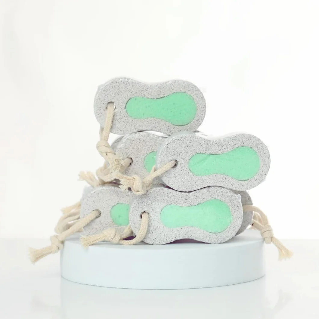 Natural Pumice Stone 10x5x1,8 cm for Pedicure Foot Treatment