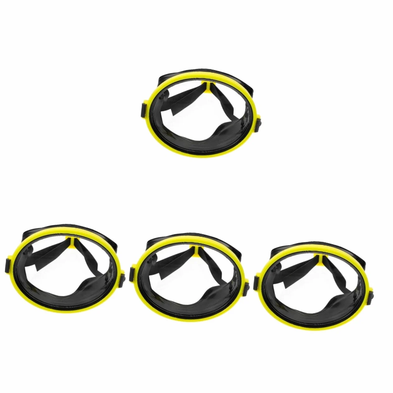 VANZACK 4piezas De Buceo Para Gafas De Esnórquel Lentes Antiempañantes y Cómodo Equipo De Buceo Para Actividades Acuáticas