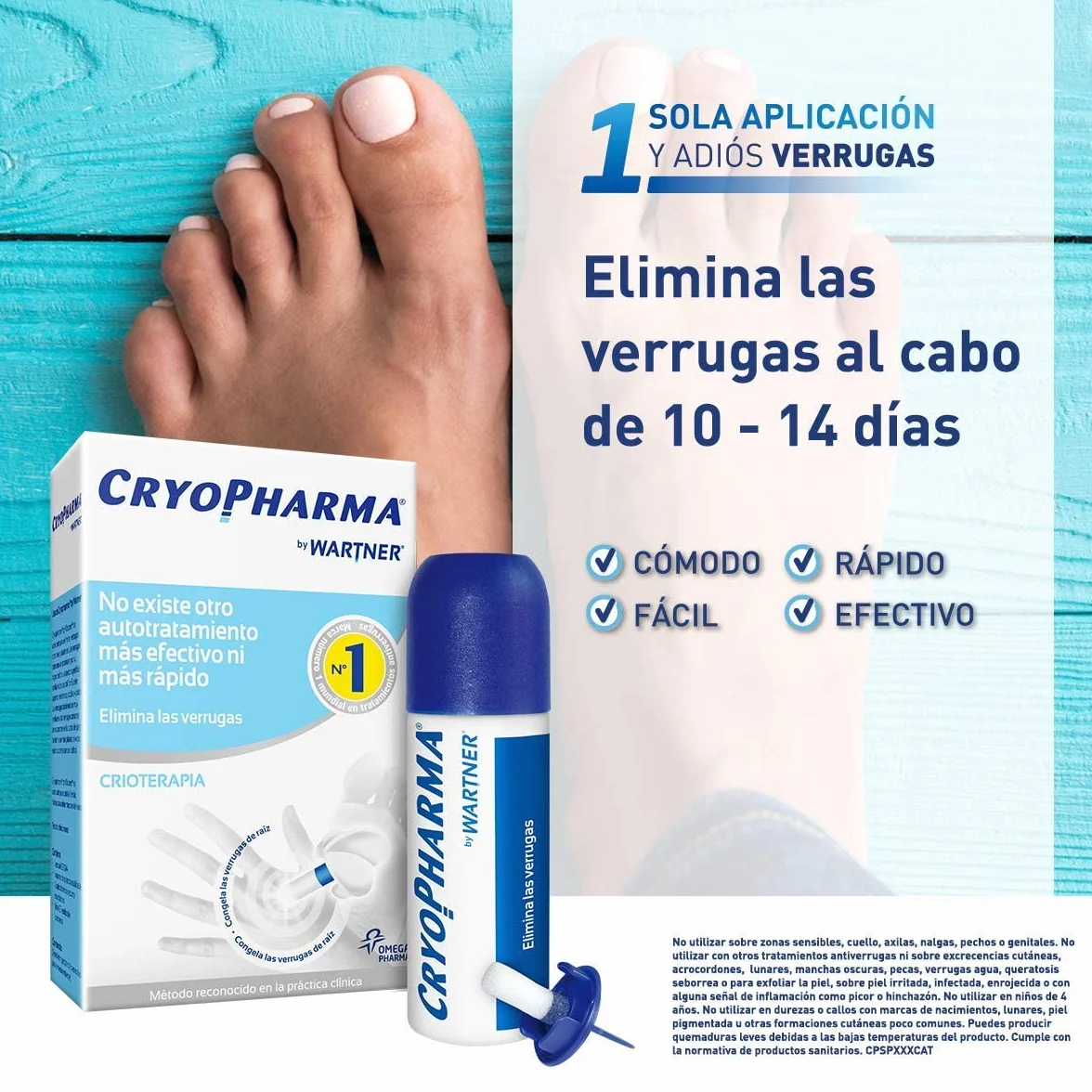 Cryopharma Tratamiento Anti Verrugas Criogenización 50 ml