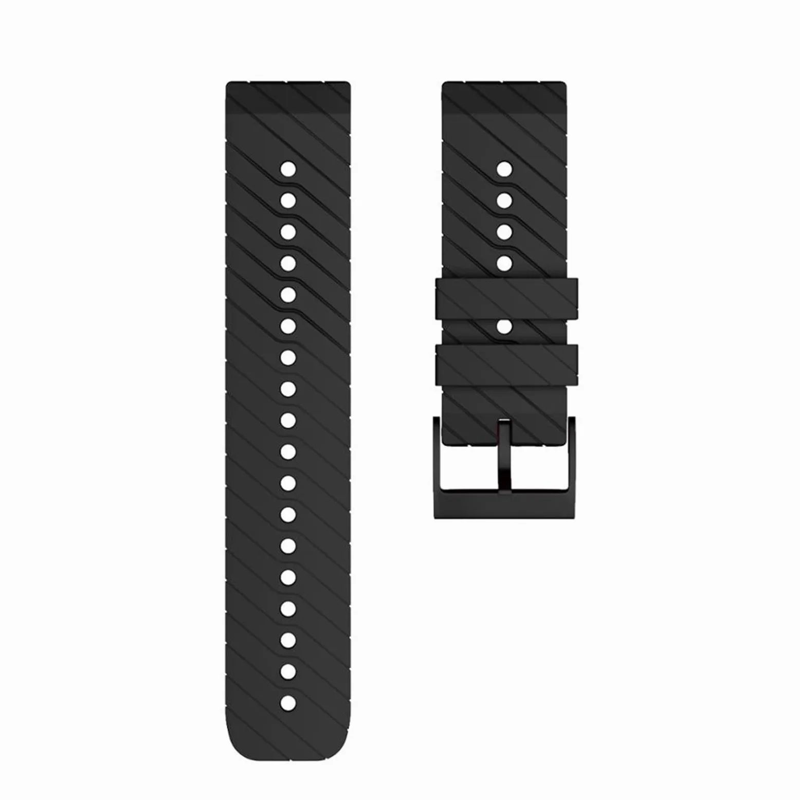 HABITZ Correas de reloj deportivas de silicona compatibles for SUUNTO 9 Baro Bands Reemplazo de pulsera de silicona suave compatible for SUUNTO Spartan /9 Baro Copper Strsp