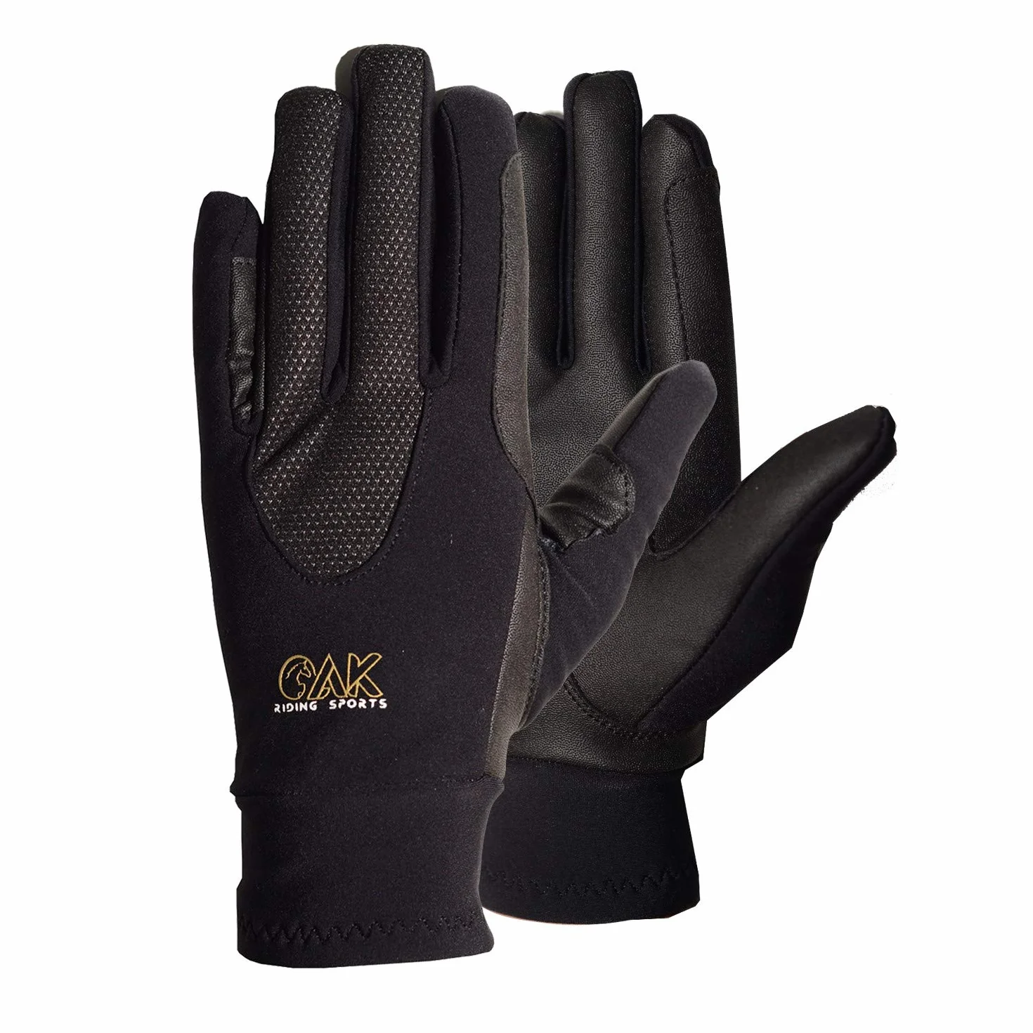 AK AKRS-6624 - Guantes de equitación unisex cálidos a prueba de viento y para uso diario
