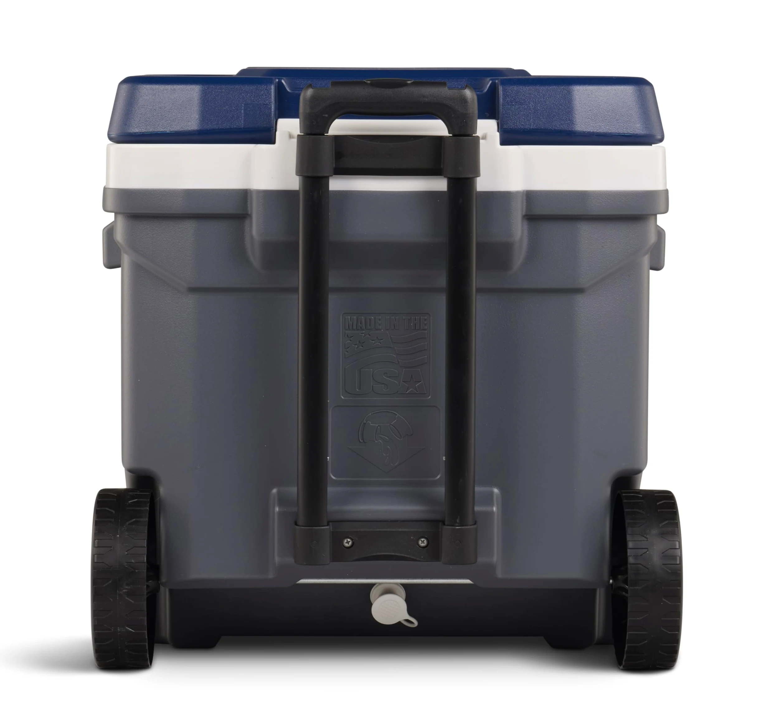 Igloo Igloo Maxcold 62 Roller Nevera, 58 litros, Gris - Gran y Robusta Nevera para Camping, Trabajo, Ocio y Festivales