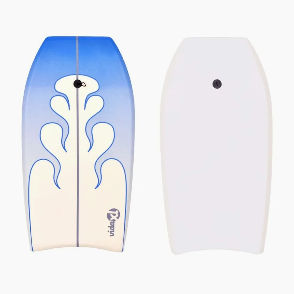 Tabla de bodyboard de 94 cm para niños y adultos, tabla de surf con correa de seguridad, cubierta XPE y núcleo EPS para diversión acuática