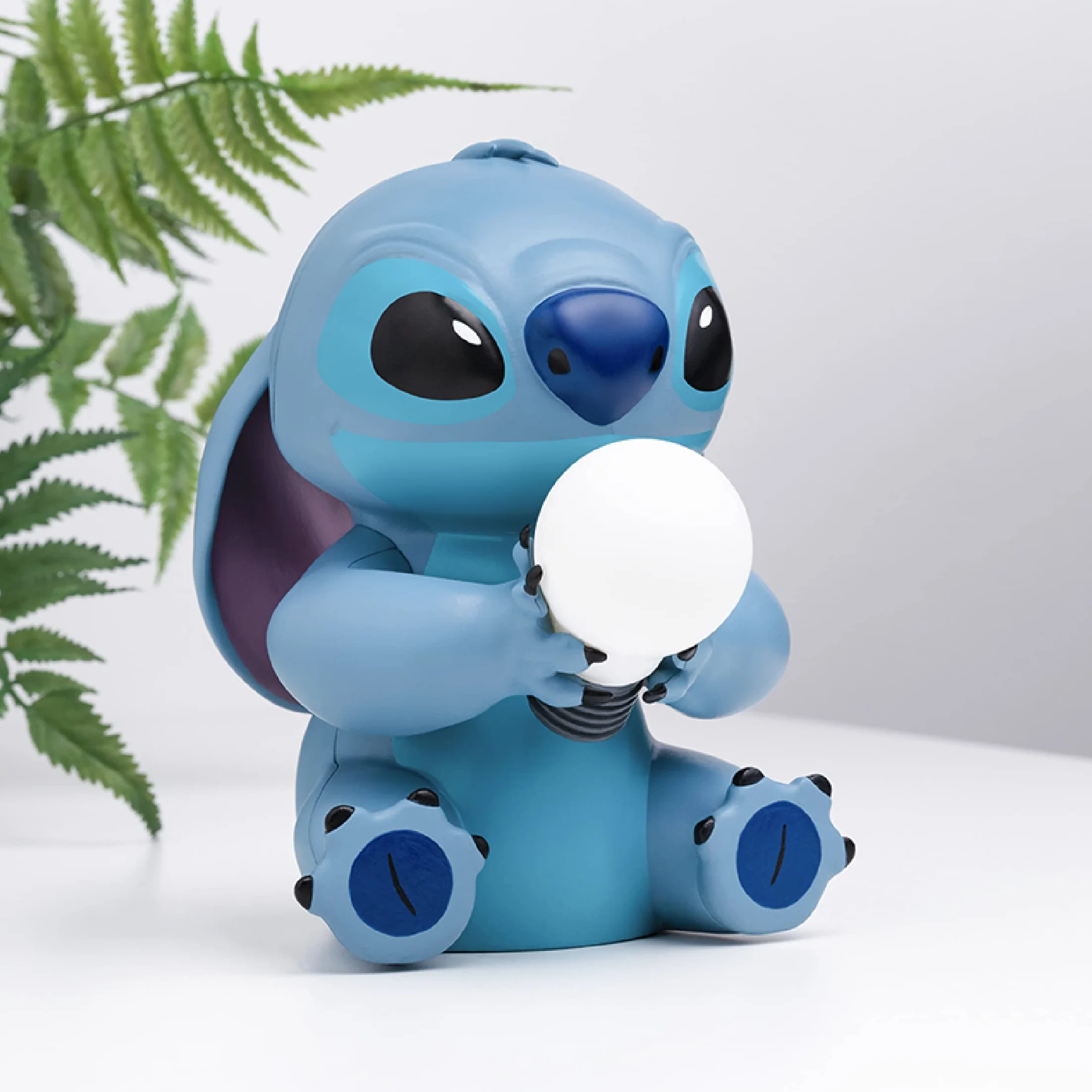 Lámpara Stitch Lilo & Stitch Oficial Disney Luz de Noche Decorativa Mesita