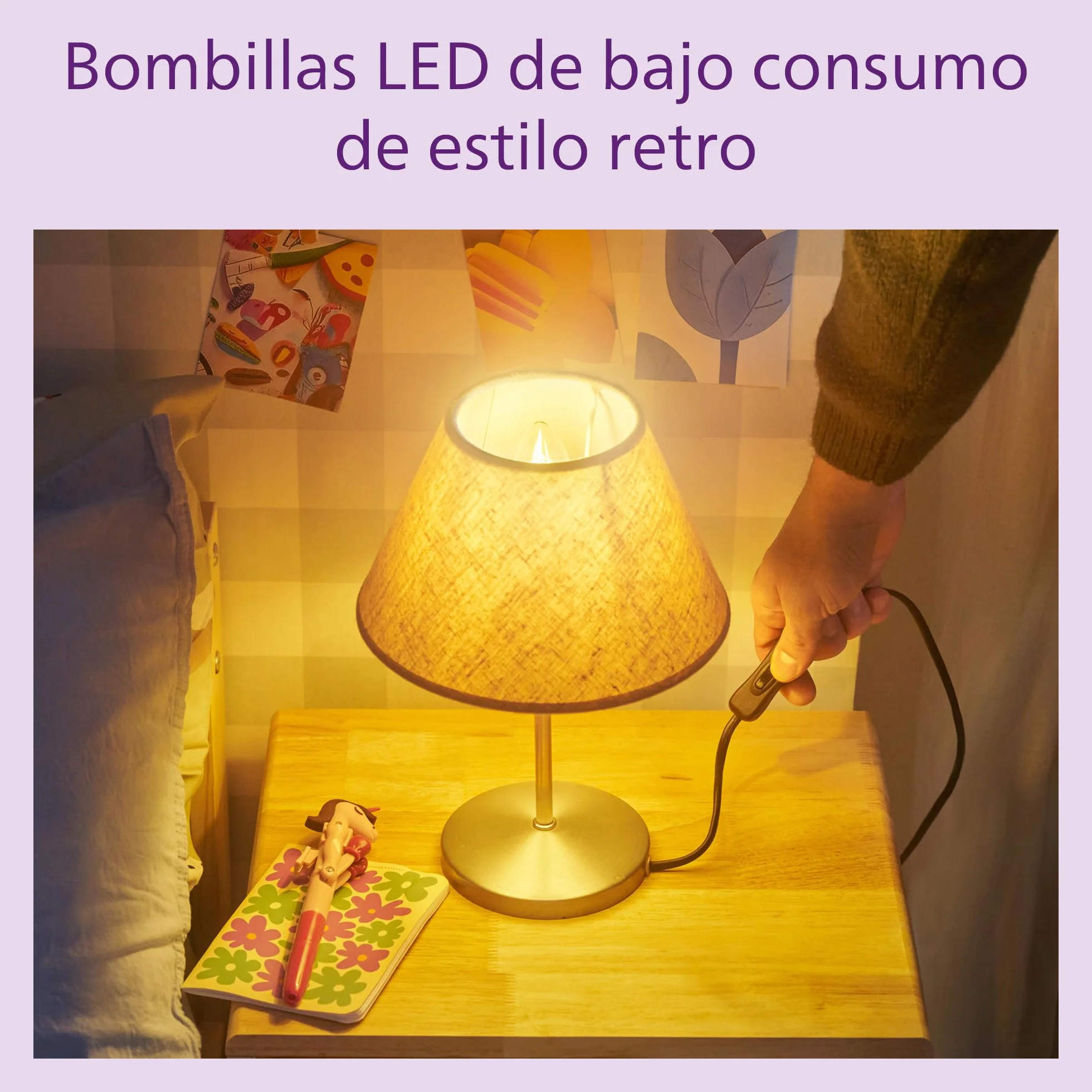 Philips Bombilla LED Cristal 200W E27 Mate Luz Blanca Cálida No Regulable